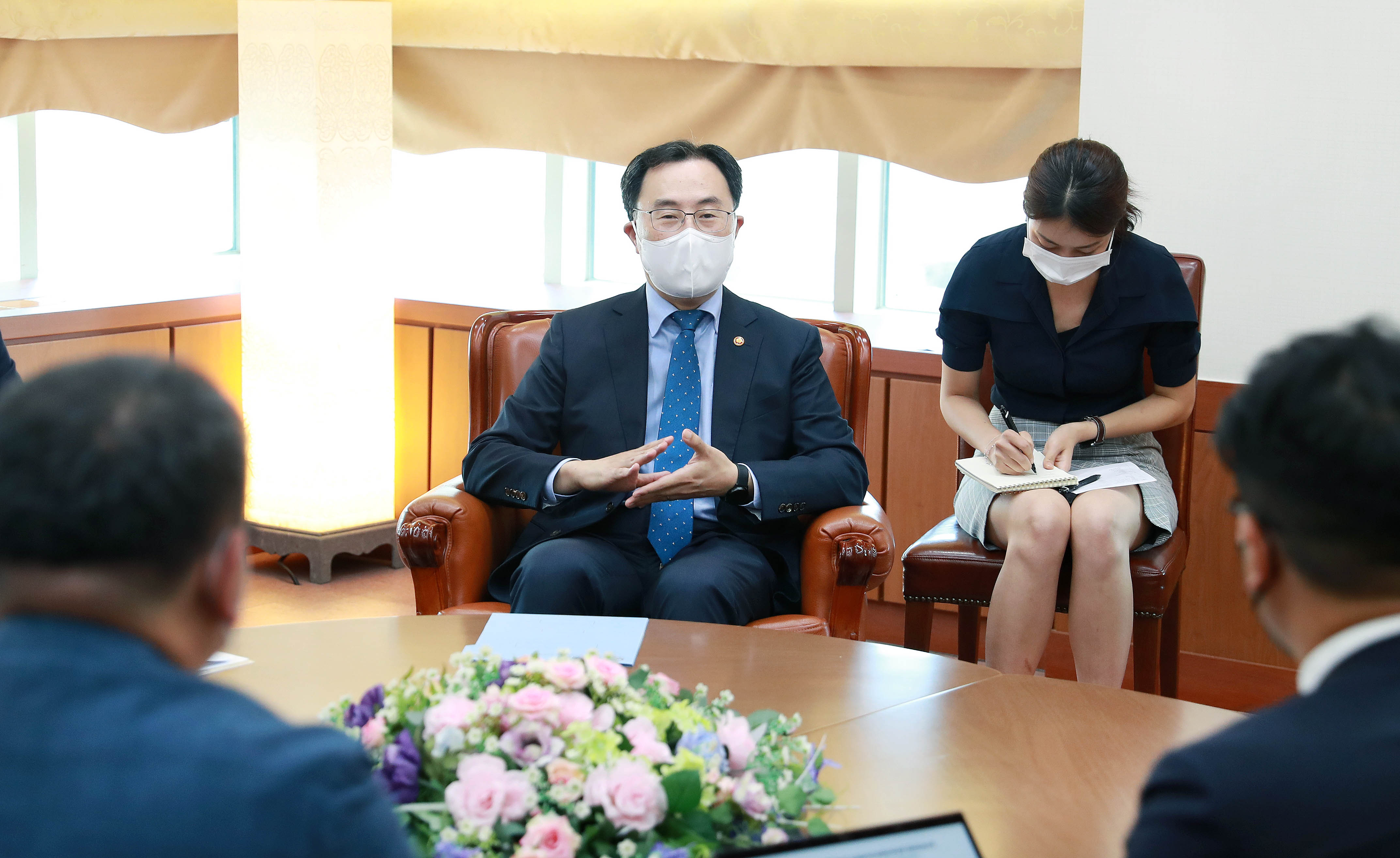 글로벌 백신 원부자재 기업인 싸이티바社 대표 면담 4