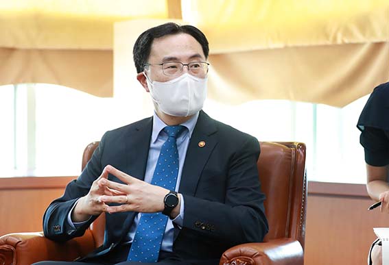 글로벌 백신 원부자재 기업인 싸이티바社 대표 면담 1