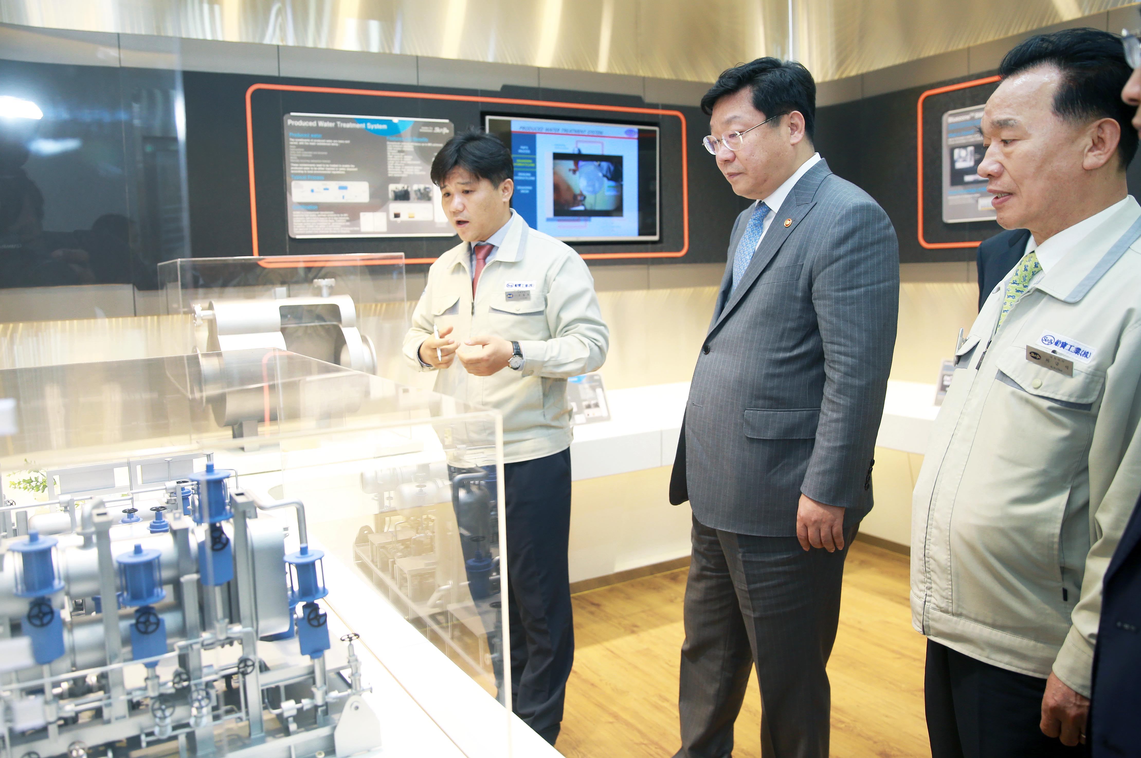 친환경 선박 기자재 제조기업인 선보공업 현장방문 2