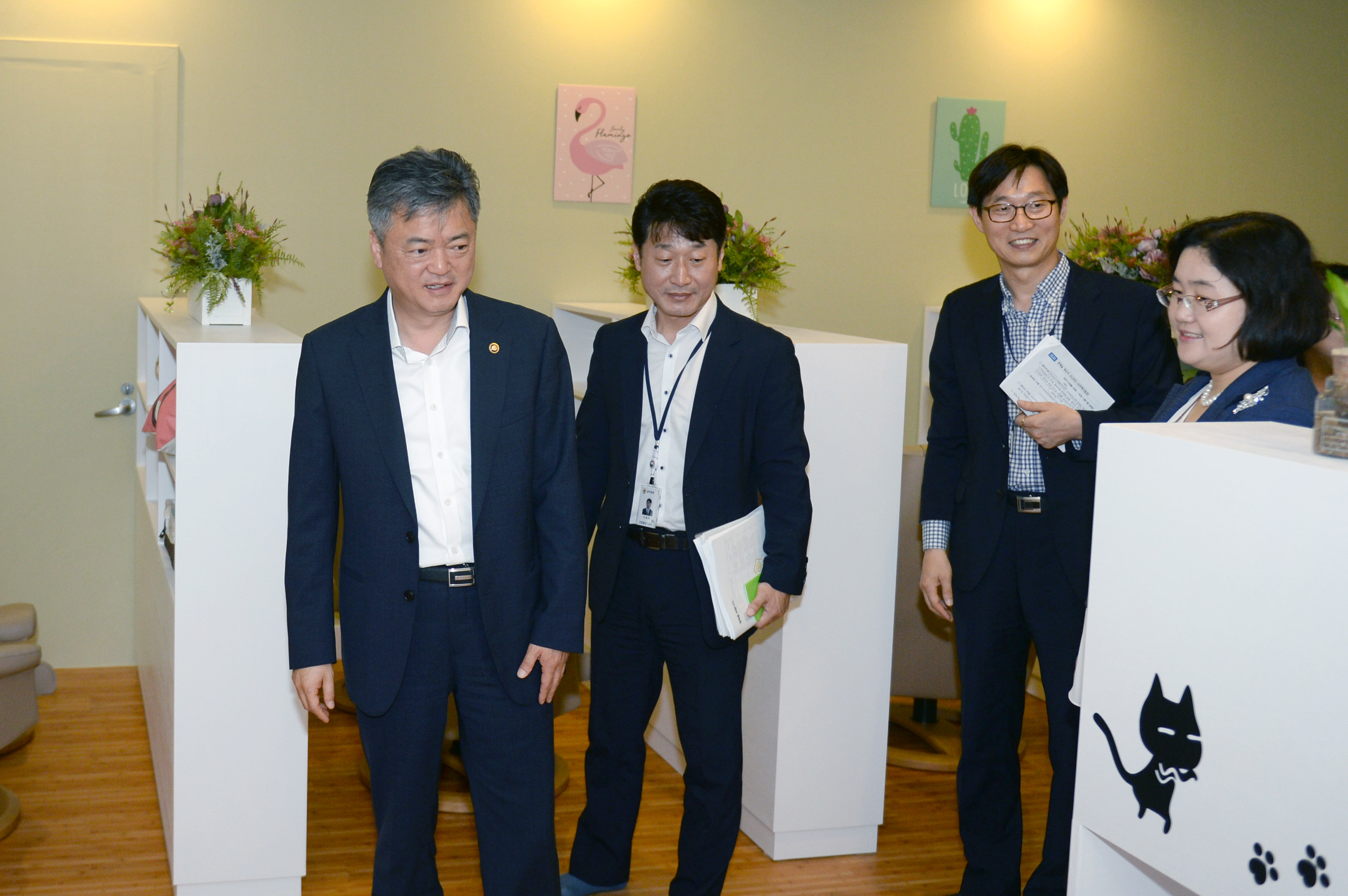 워킹맘 및 임산부를 위한 여직원 휴게실 개소식 3