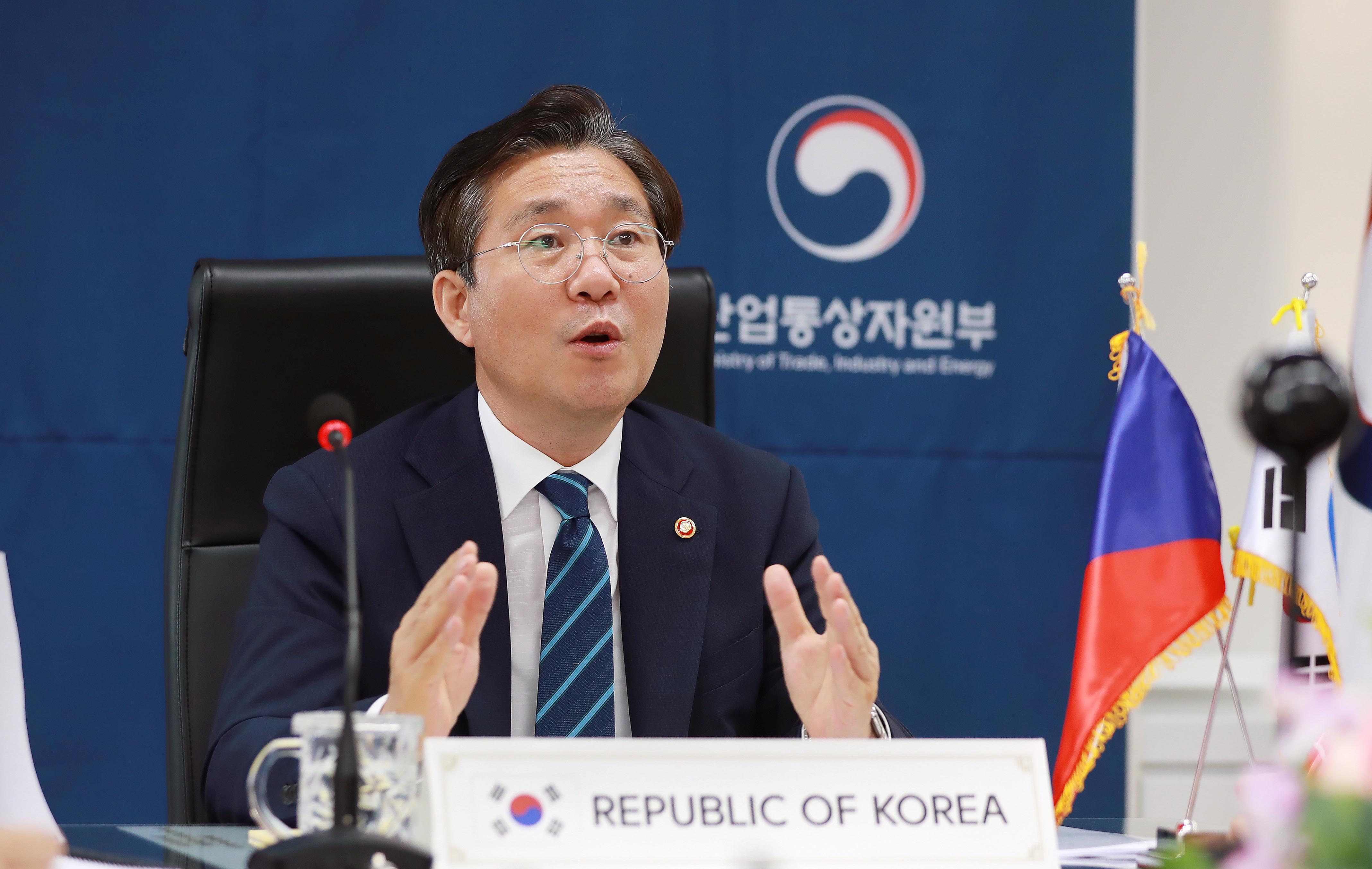 체코 원전특사 화상면담 3