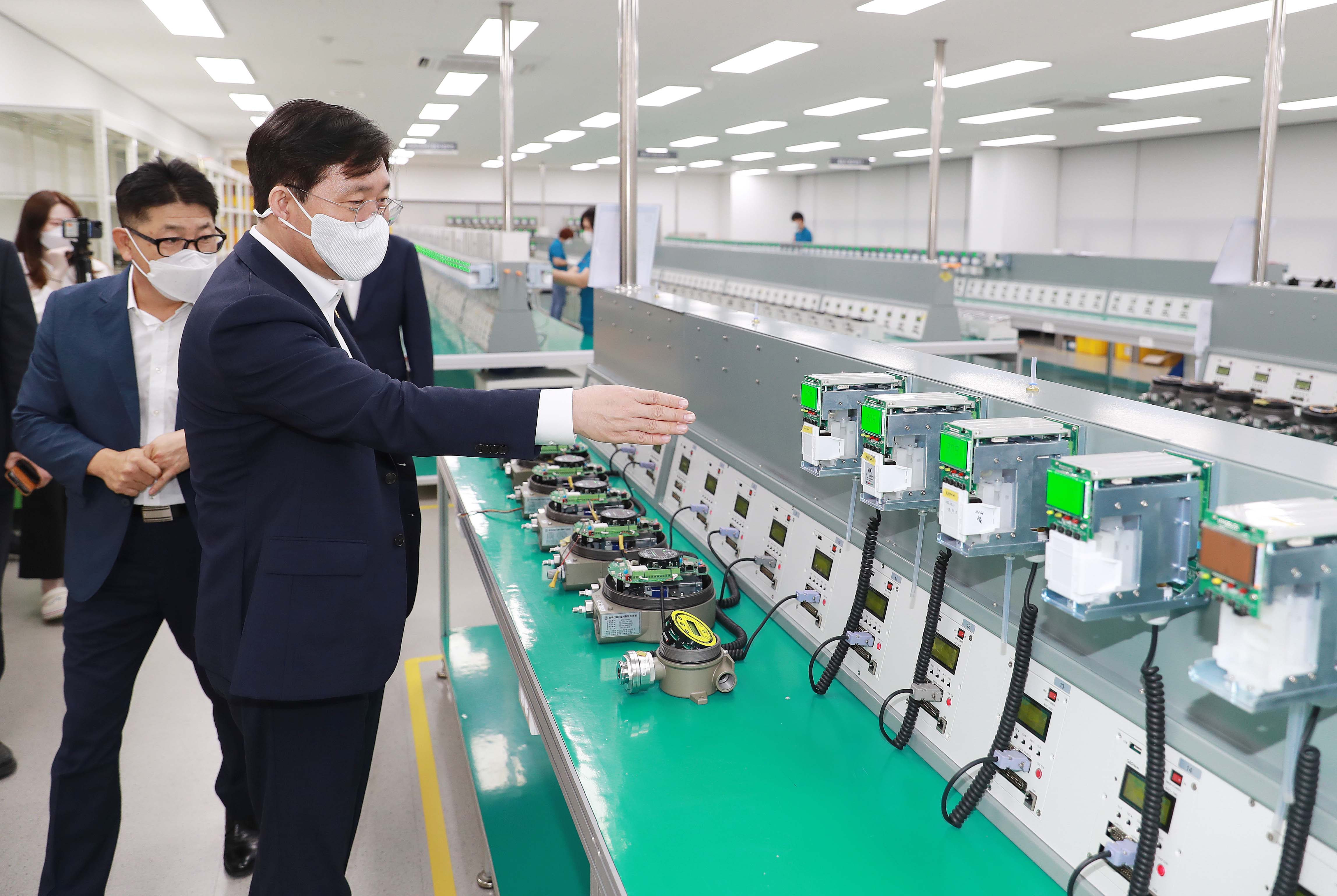 가스누설탐지기 수출기업인 (주)가스트론 현장방문 2