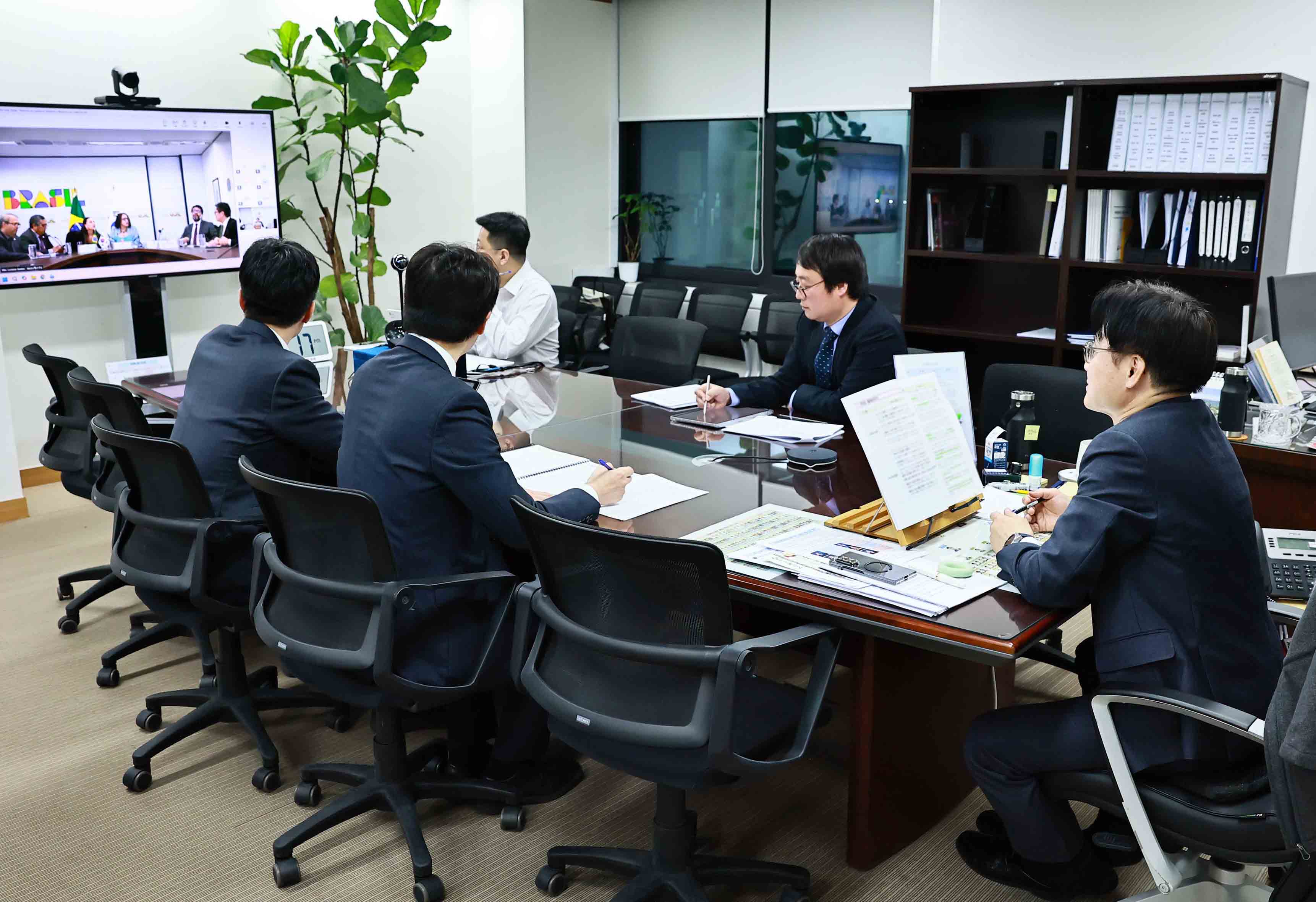 브라질 과학기술혁신부 장관 면담 1