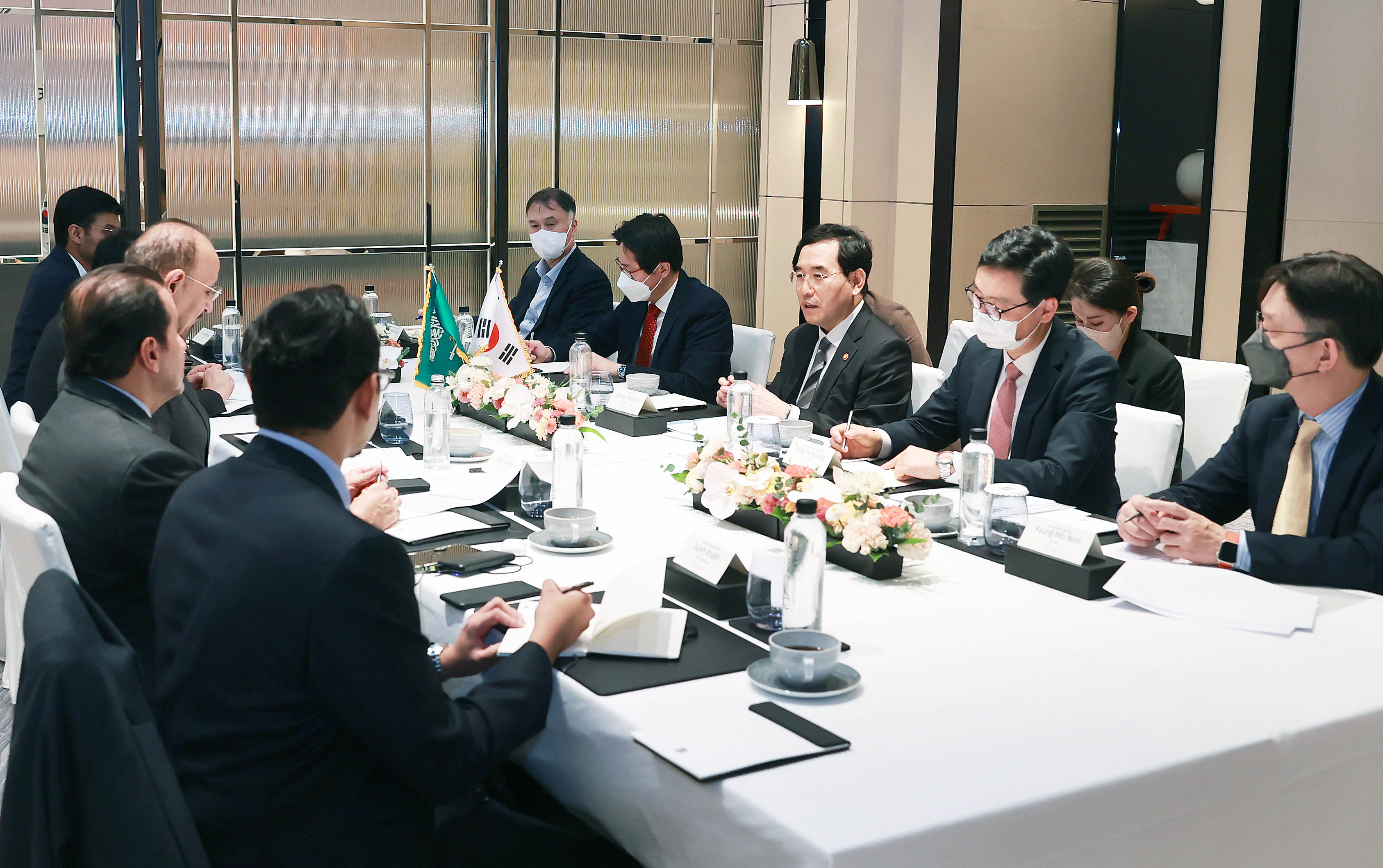사우디 투자부 장관 면담 5