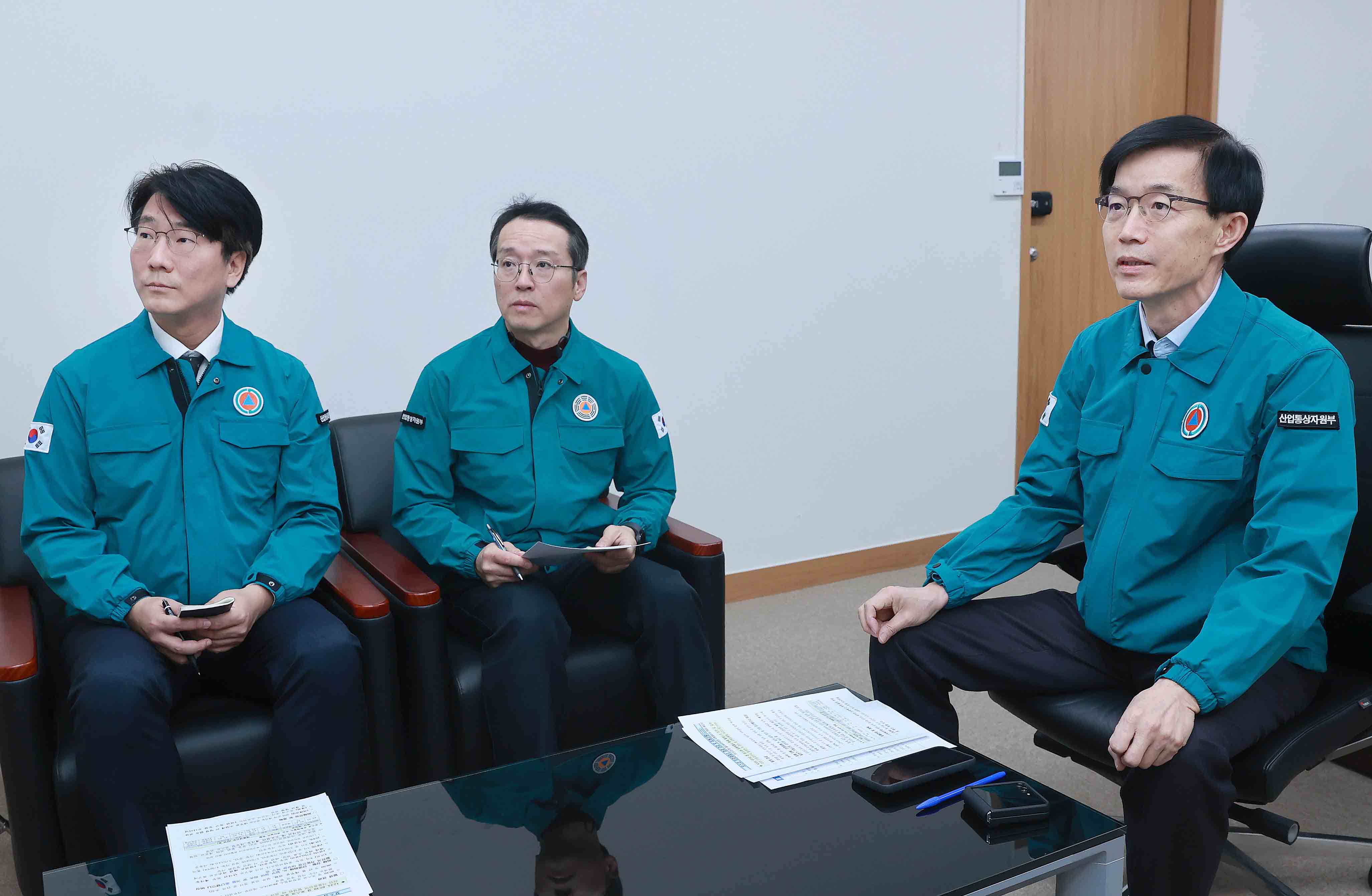 포스코 포항제철소 화재발생관련 긴급 화상회의 4