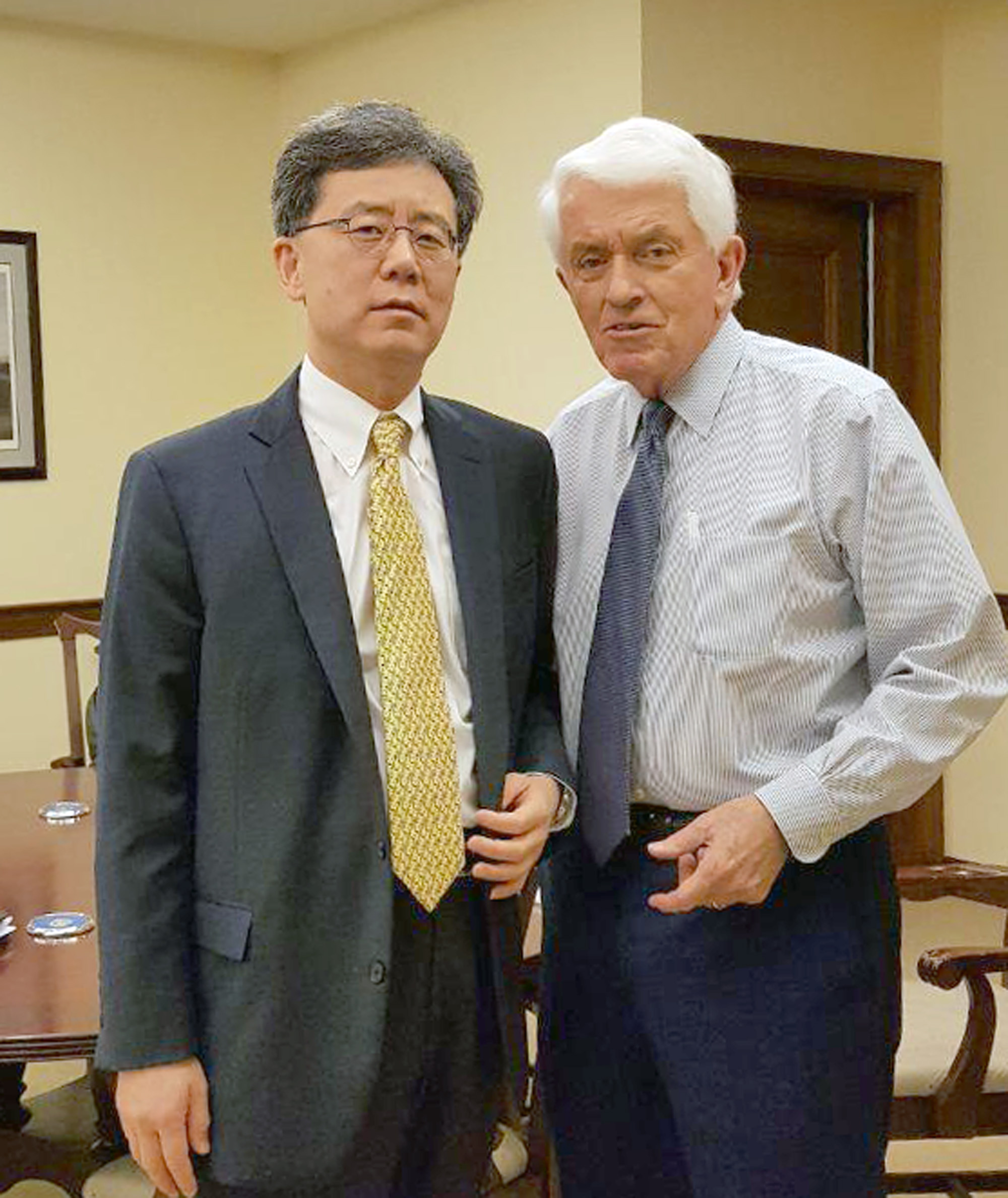 톰 도너휴(Tom Donohue) 美 상의회장 면담 1