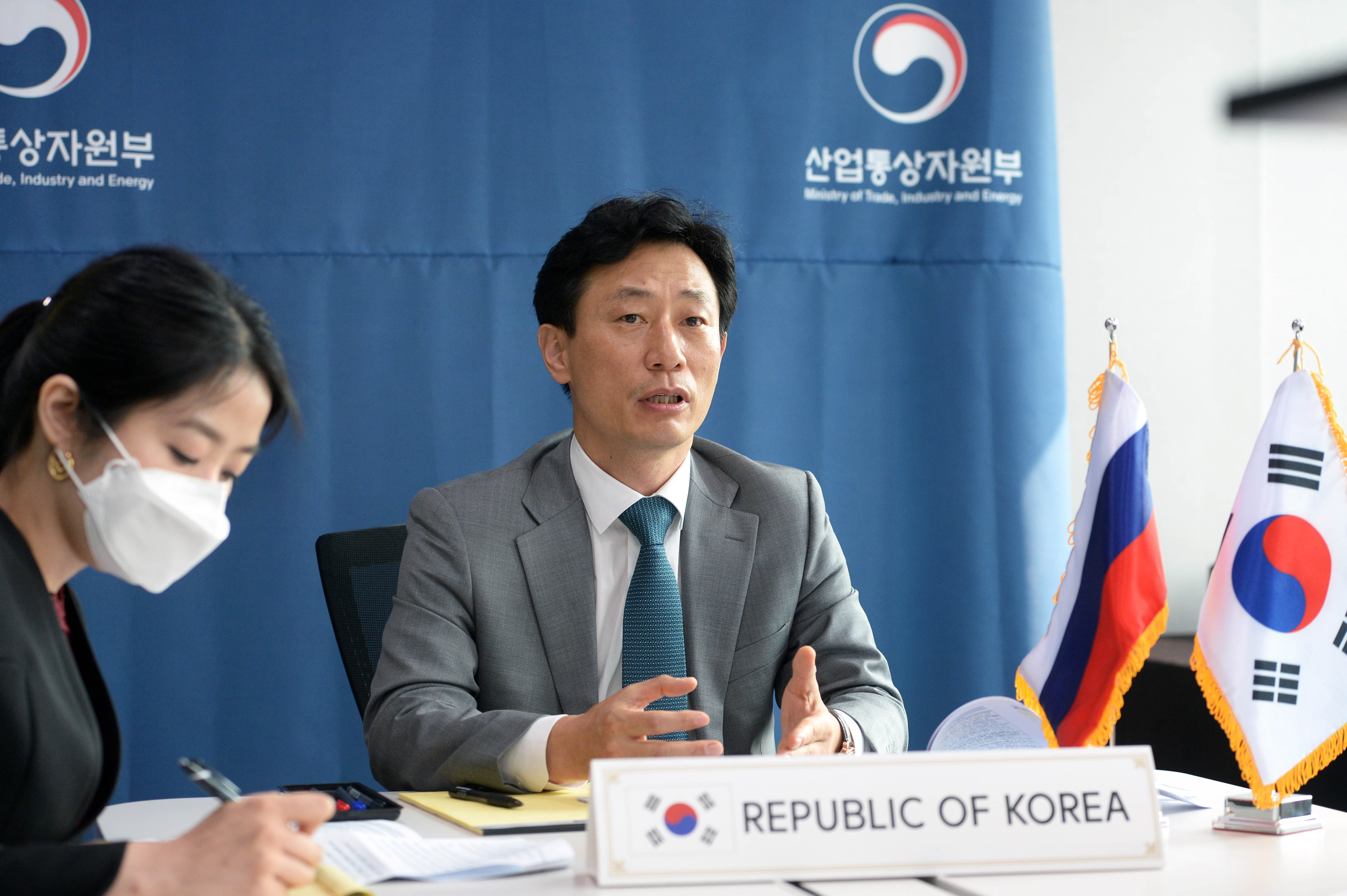 한-러시아 산업협력위 수석대표 화상회의 3