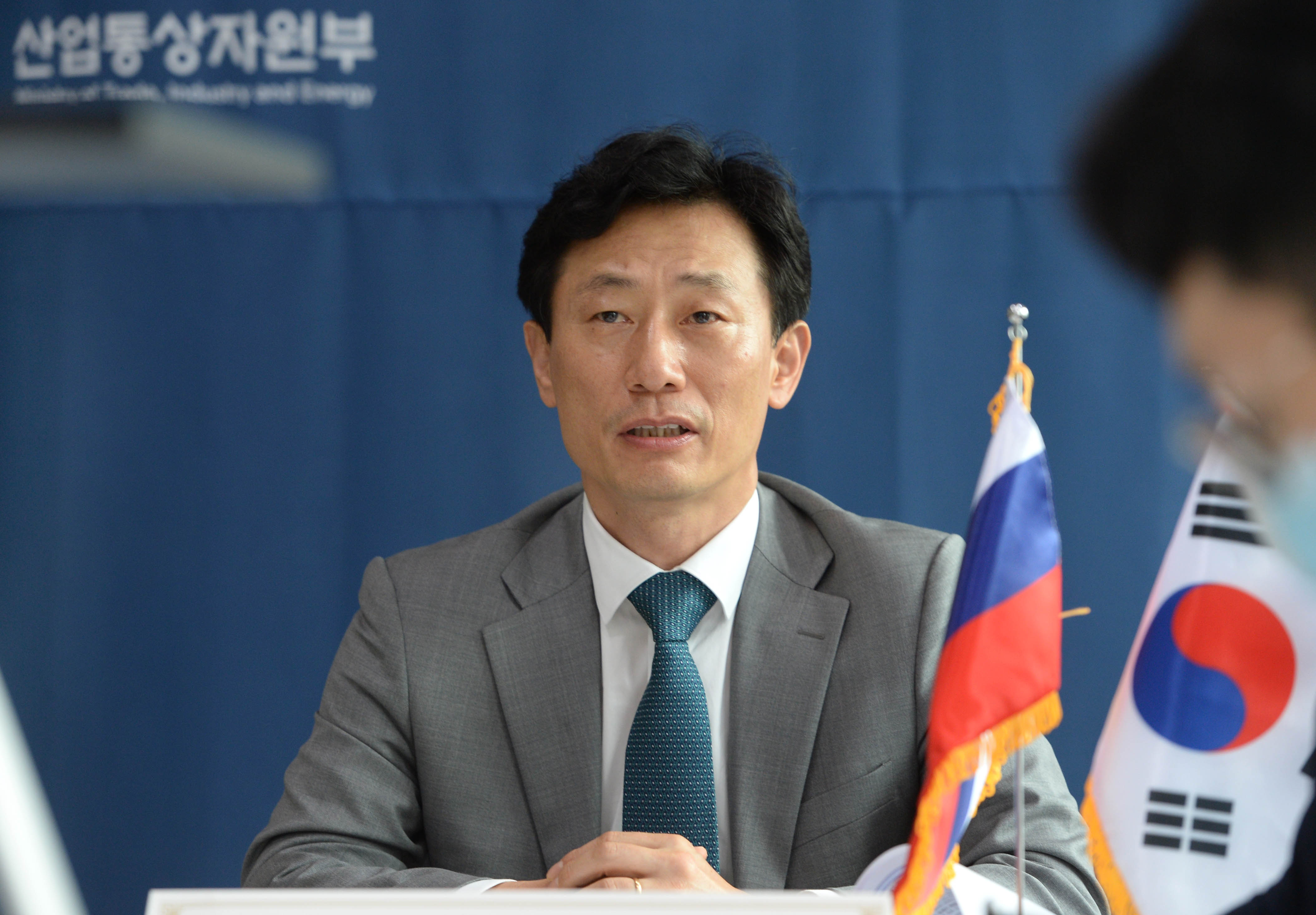 한-러시아 산업협력위 수석대표 화상회의 1