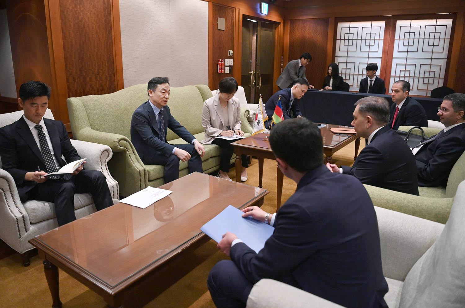 아제르바이잔 디지털개발교통부 차관 면담 4
