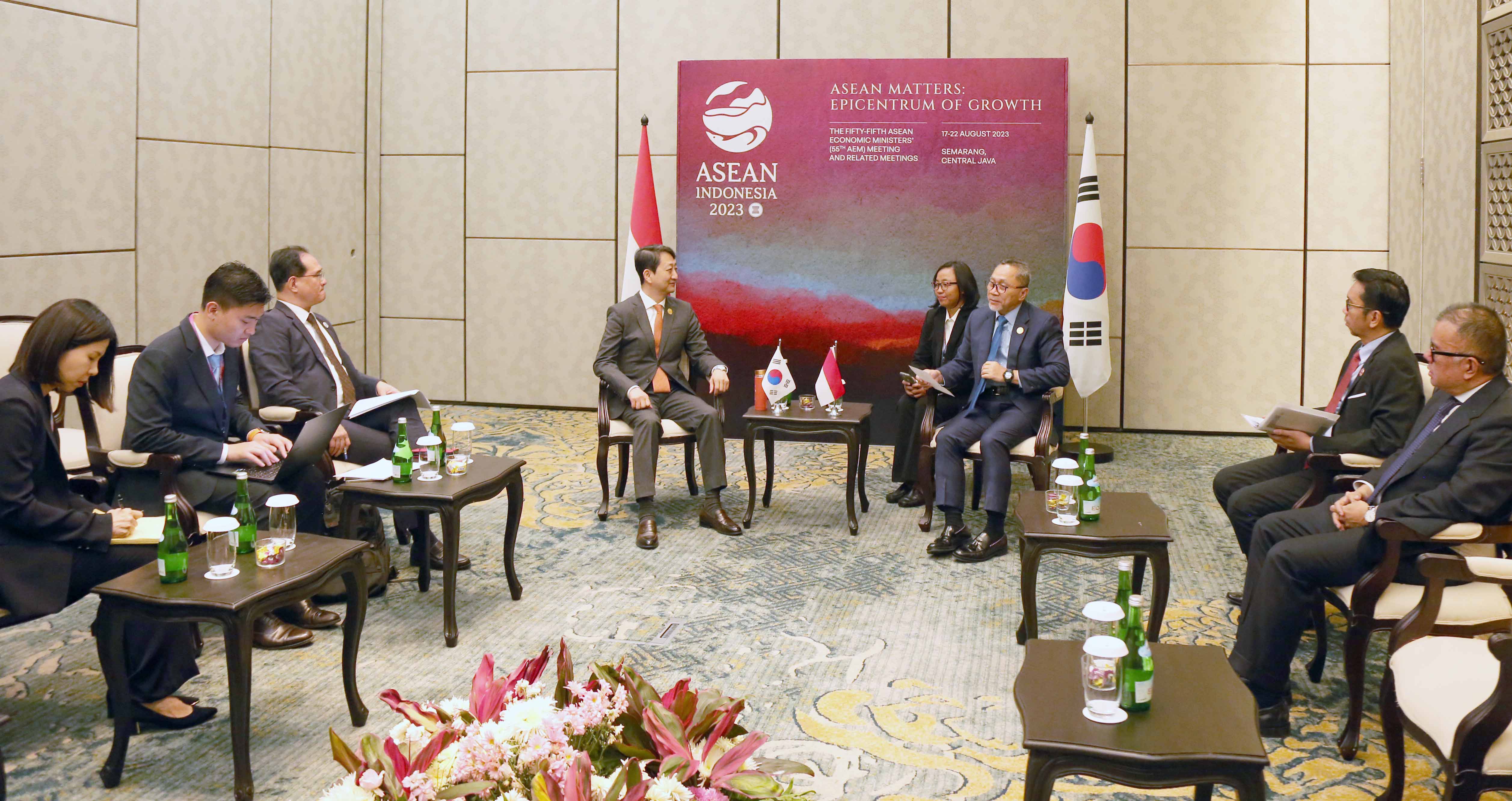 인도네시아 무역부 장관 면담 2