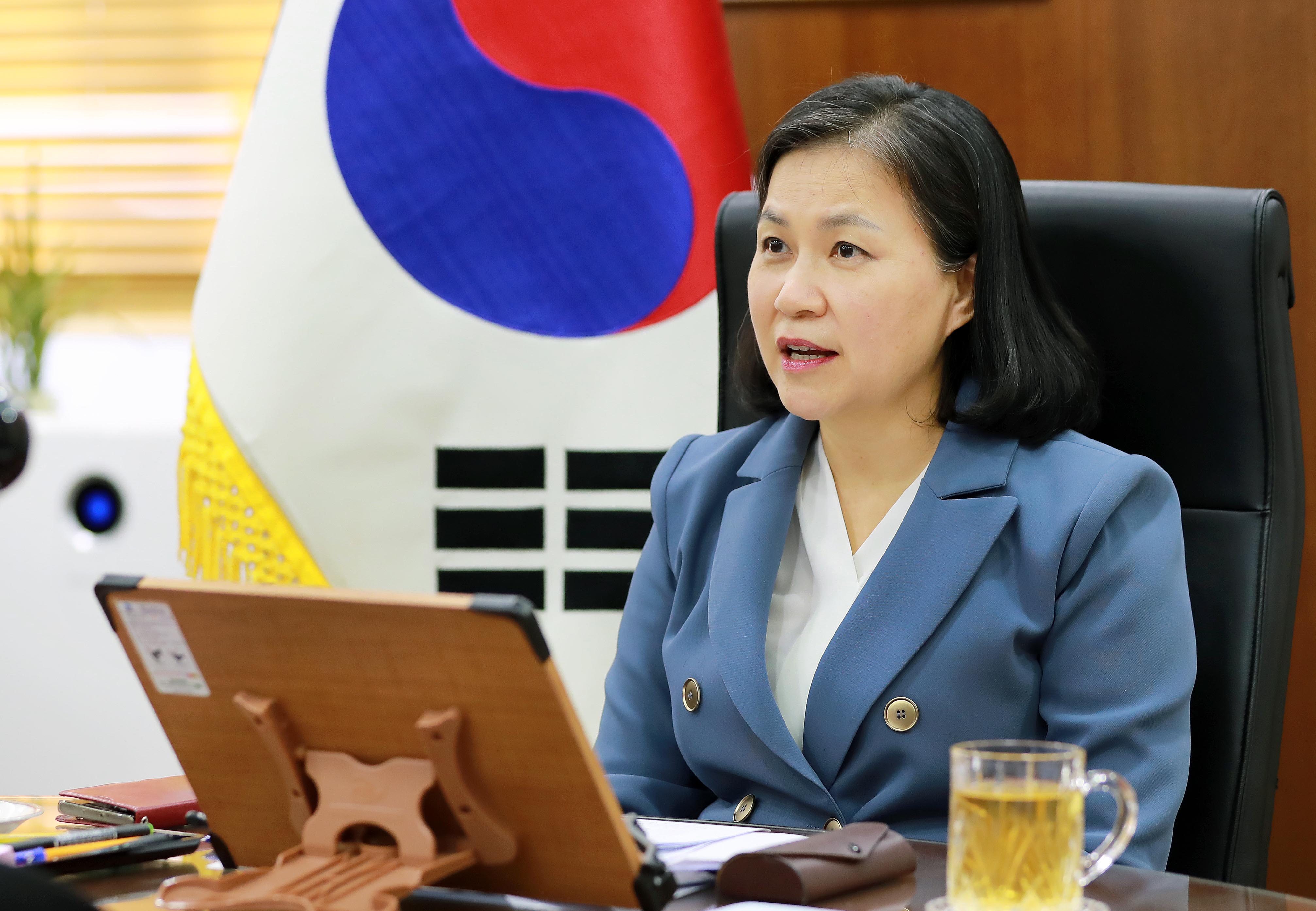 인도네시아 경제조정부 장관 화상회의 2