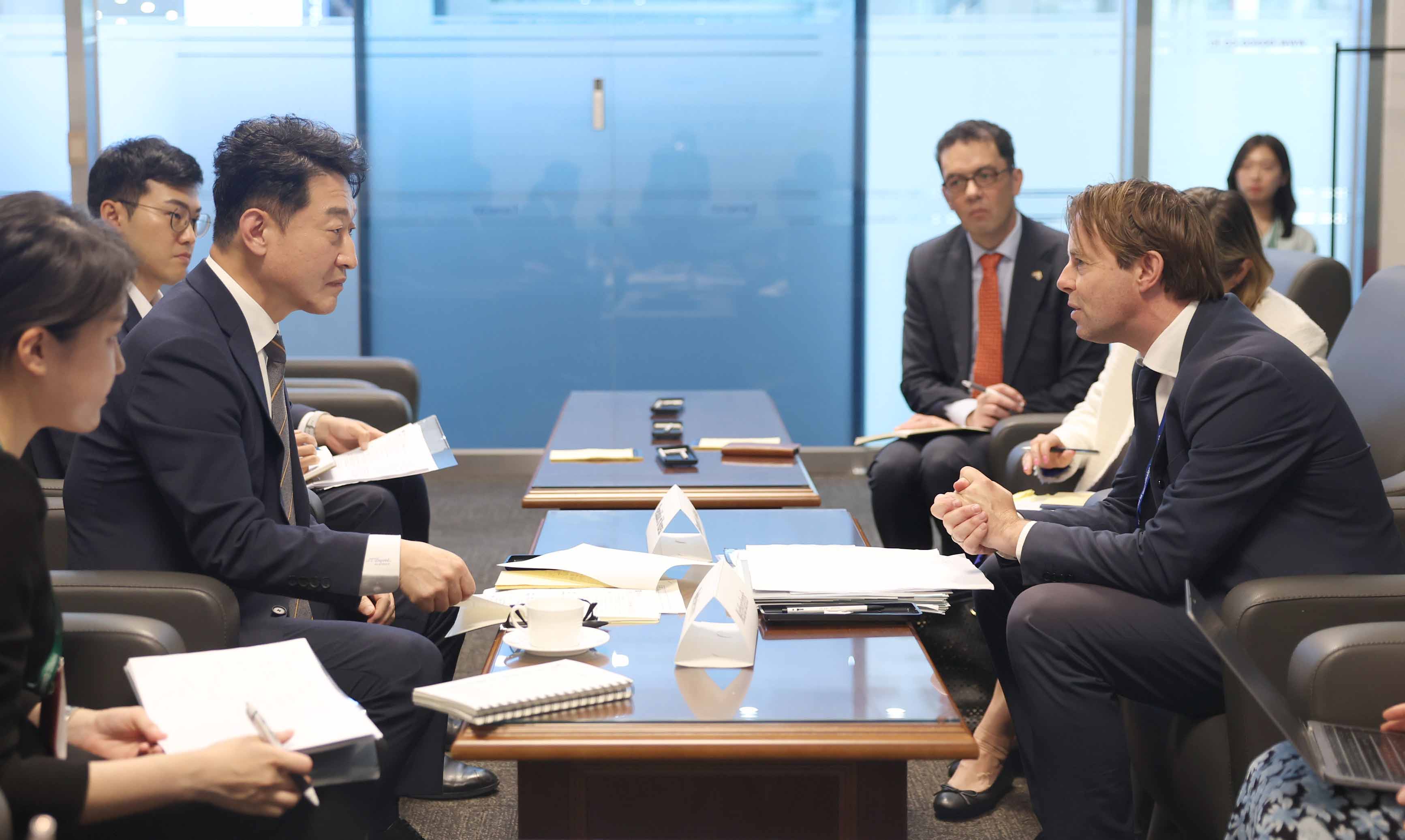 네덜란드 기후정책 및 녹색성장부 차관 면담 4