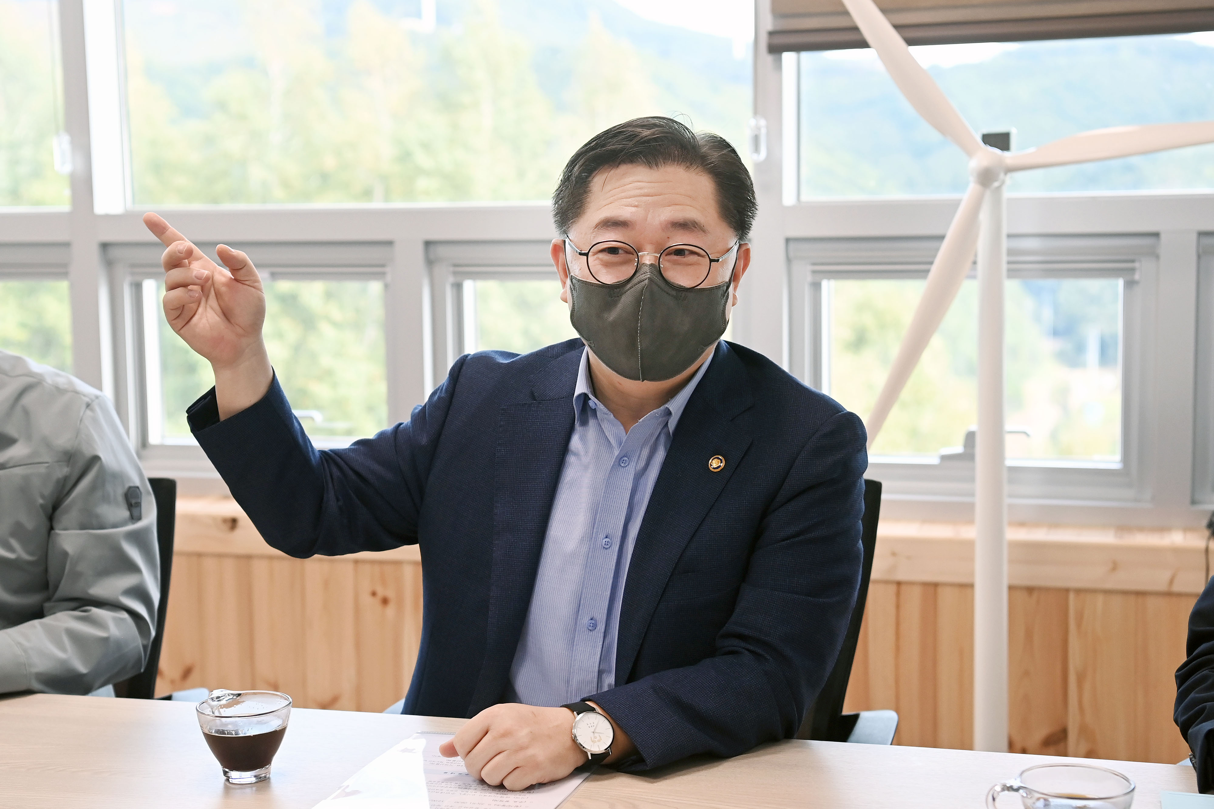 태백 가덕산 육상풍력발전소 현장방문 6