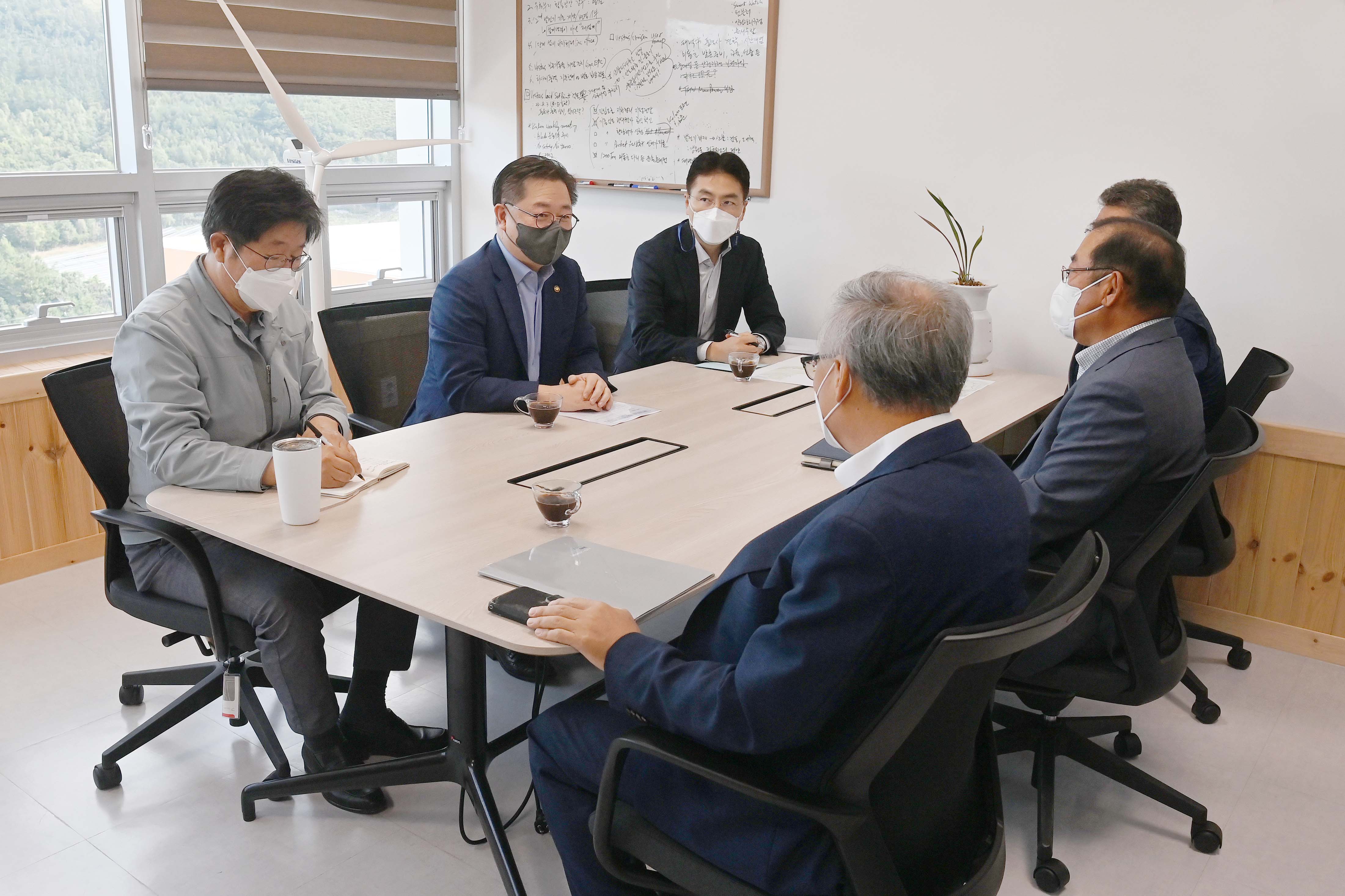 태백 가덕산 육상풍력발전소 현장방문 5