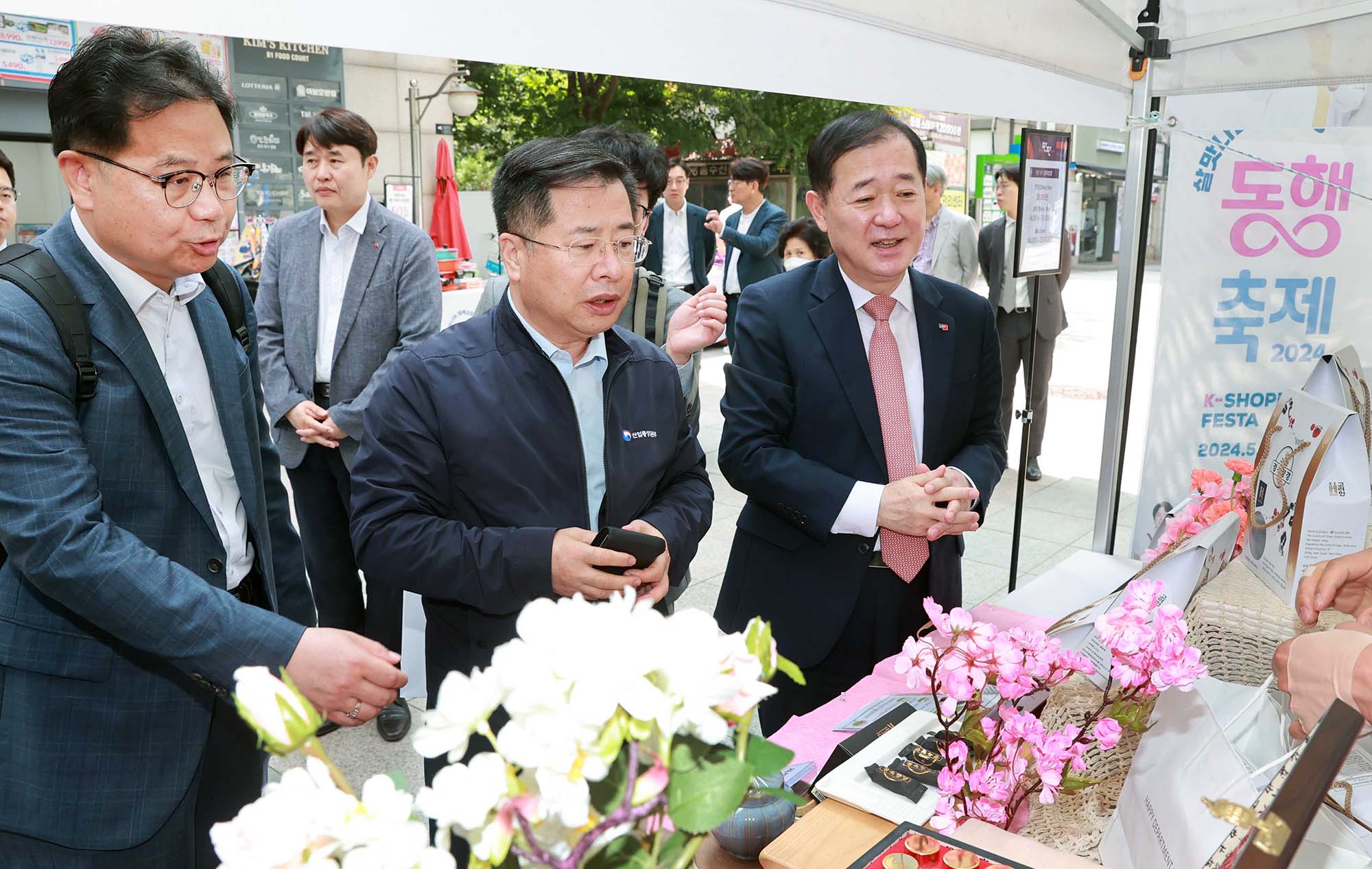 동행축제 현장인 행복한 백화점 현장방문 1