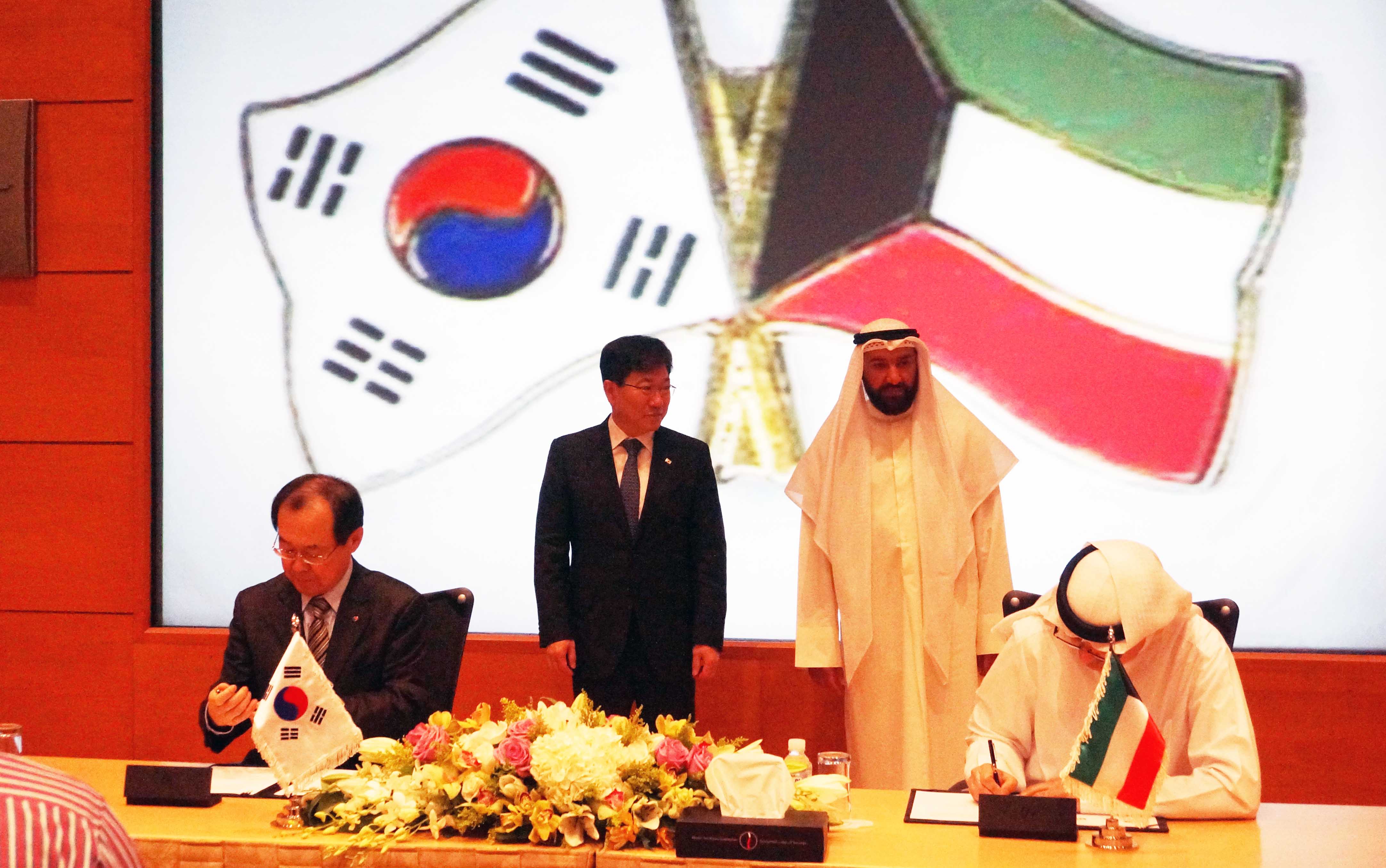 한국석유공사-쿠웨이트 석유공사간 석유가스 기술 협력 MOU 체결식 1