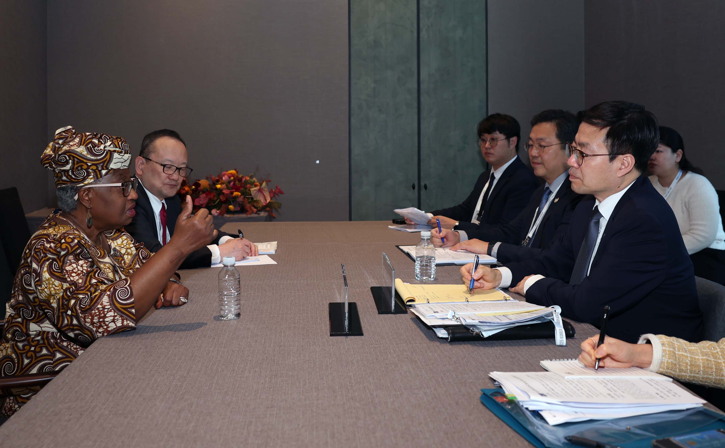 WTO 사무총장 면담 4