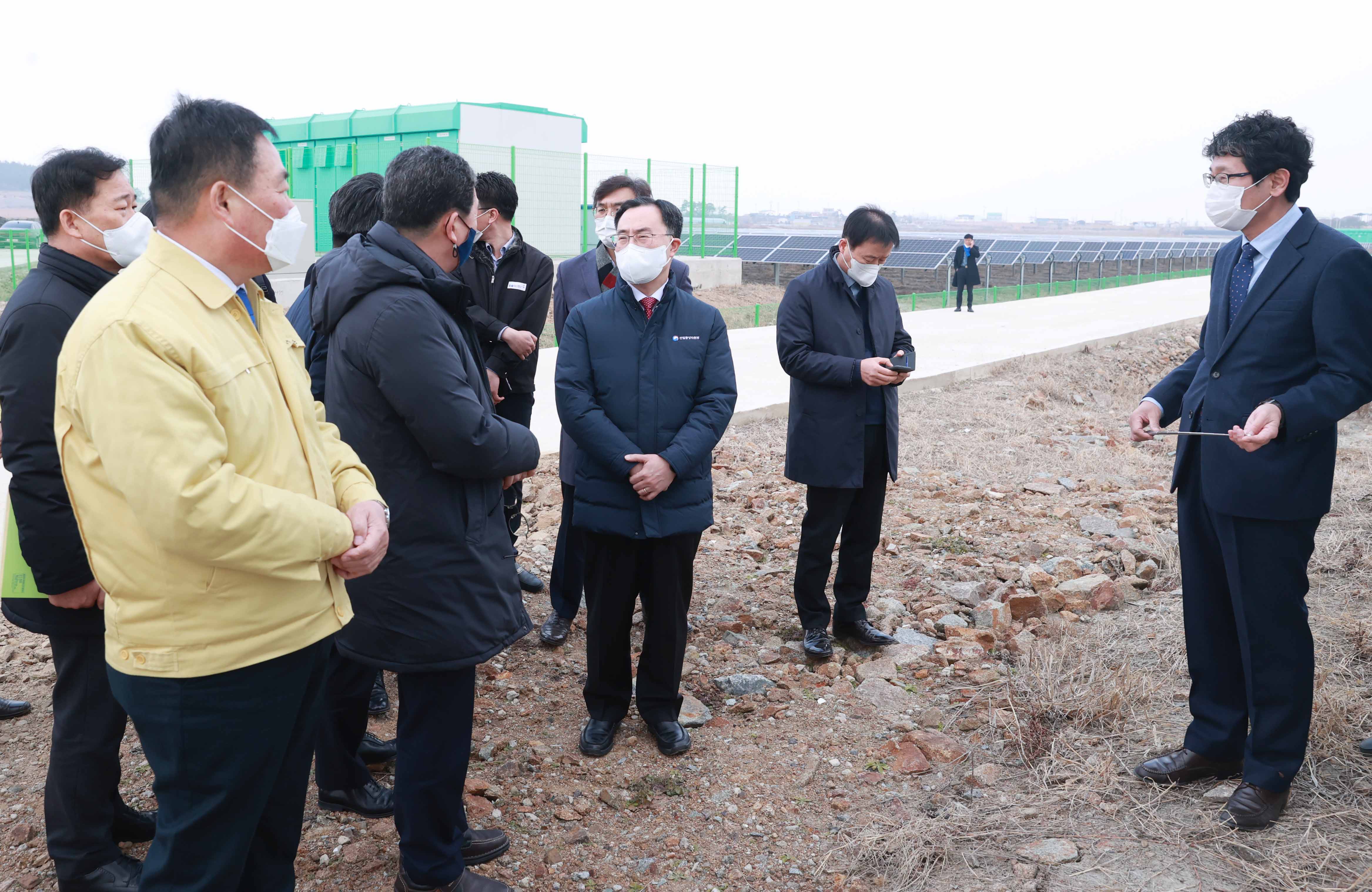 무안 염해농지 태양광 발전소 현장방문 4
