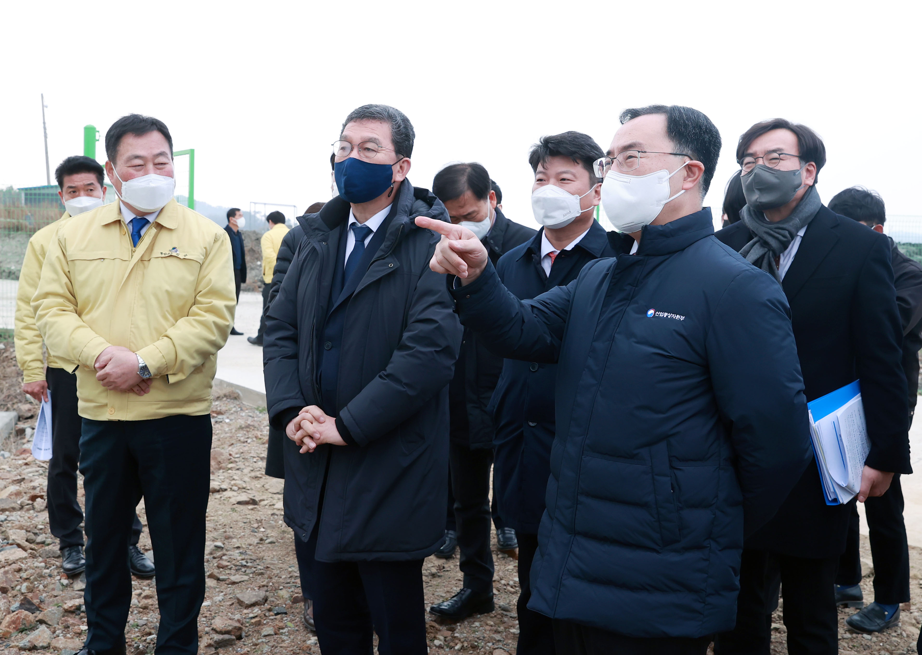 무안 염해농지 태양광 발전소 현장방문 2