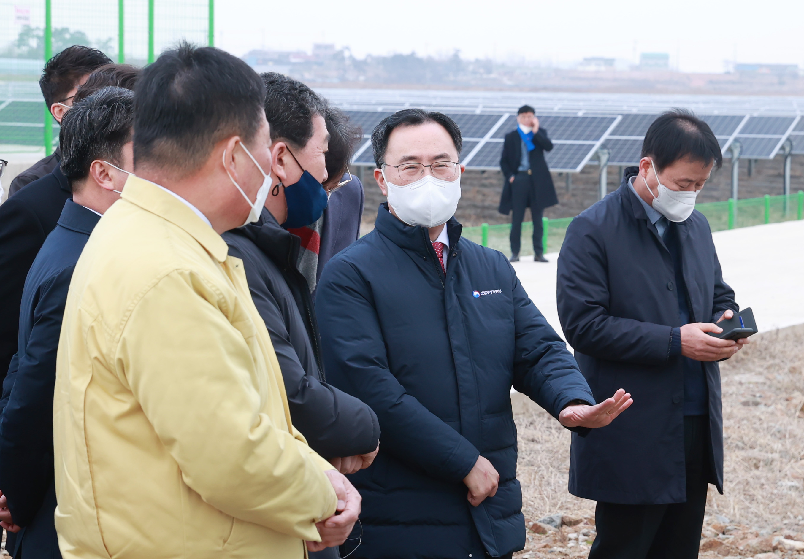 무안 염해농지 태양광 발전소 현장방문 5