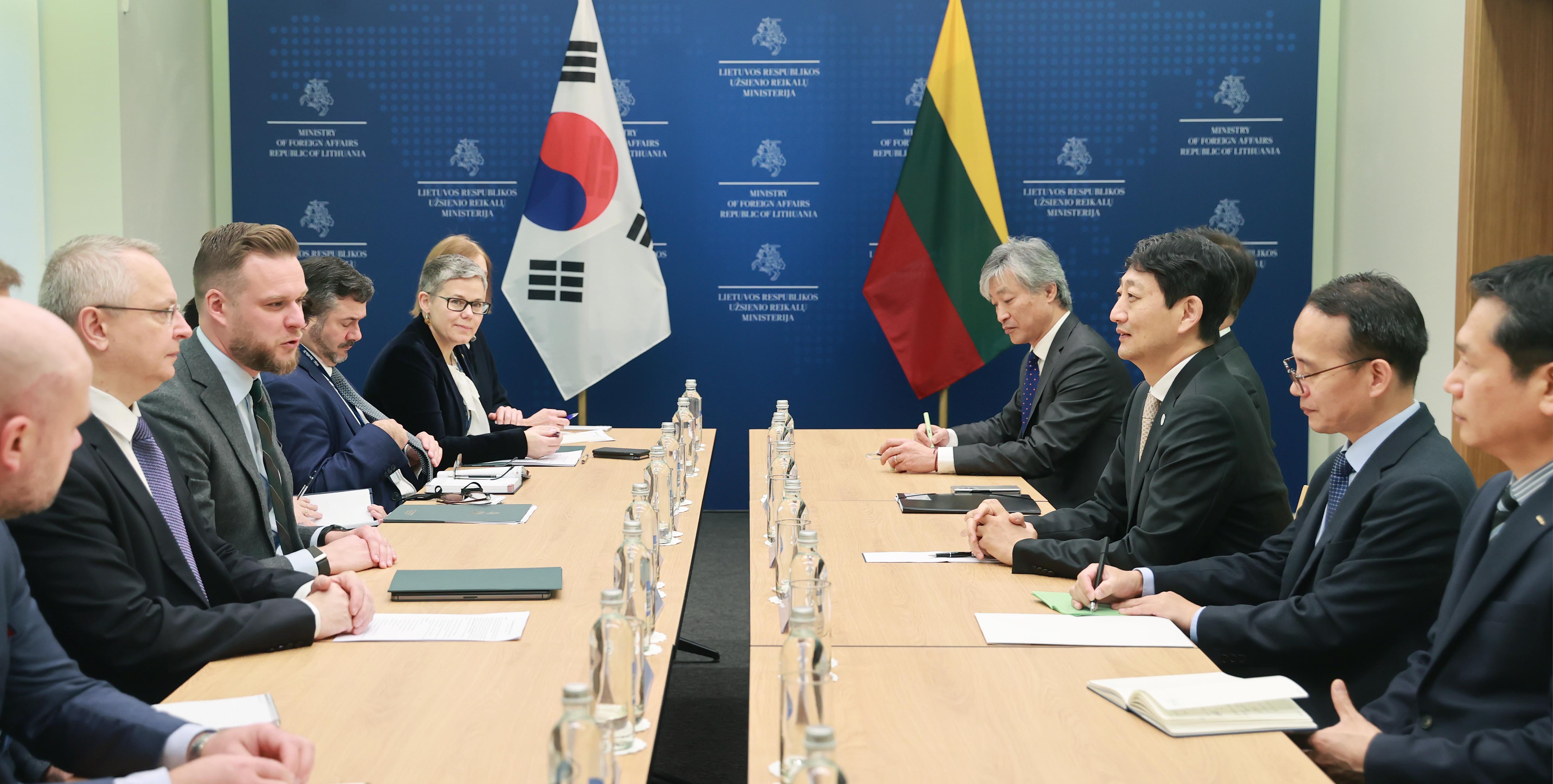 리투아니아 외교통상부 장관 면담 5