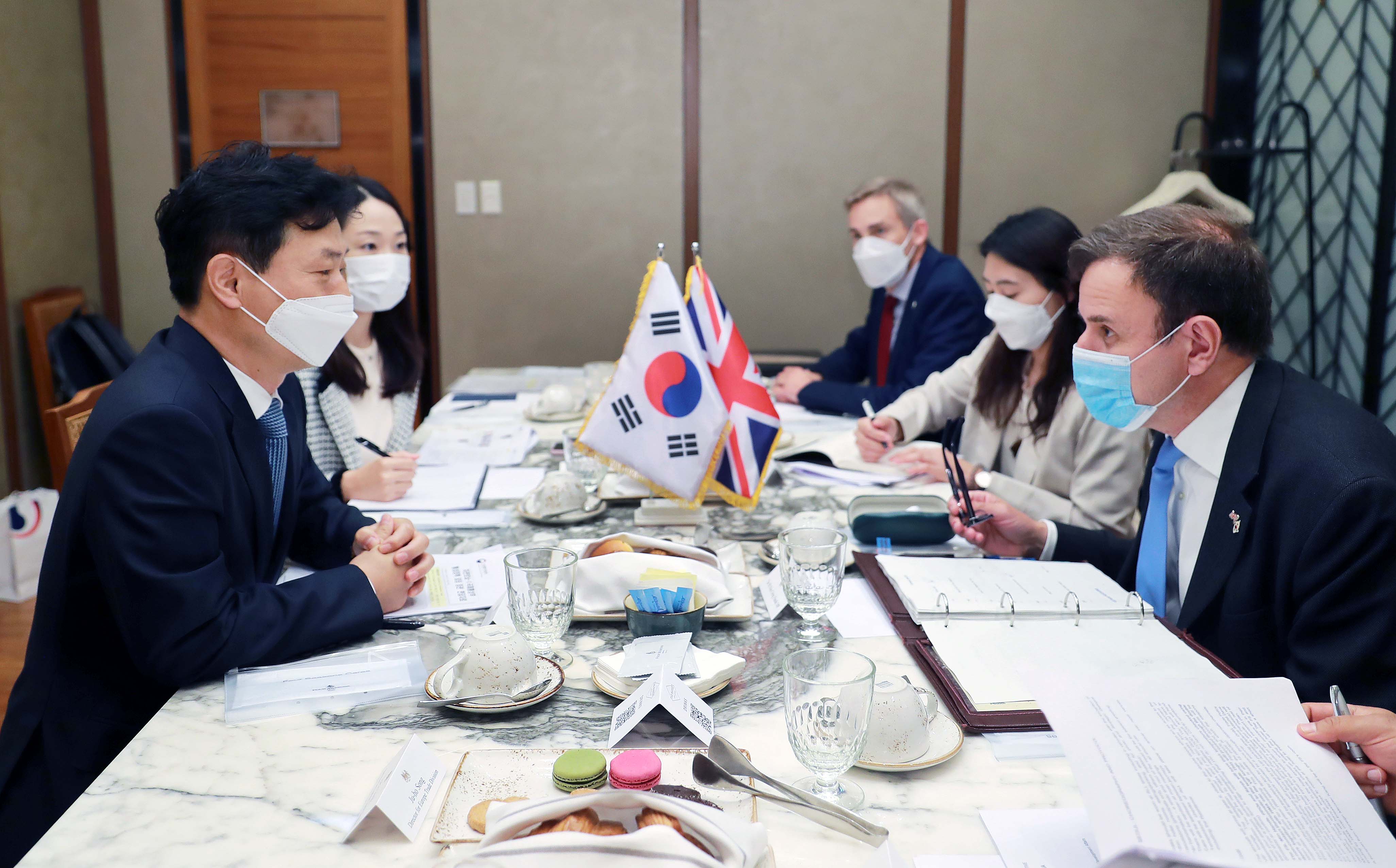 영국 국제통상부 통상정책 담당 장관 면담 1