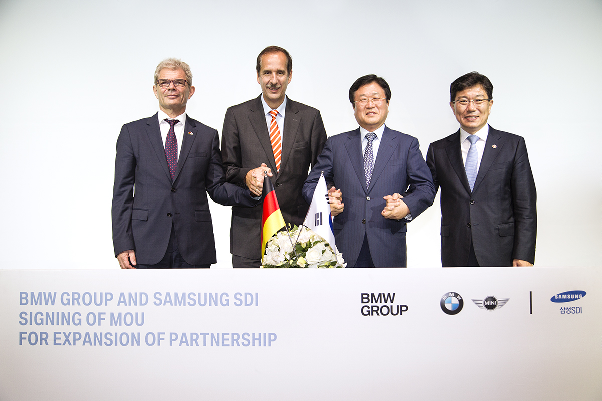 삼성SDI-BMW 전기차 배터리 MOU 체결식 4