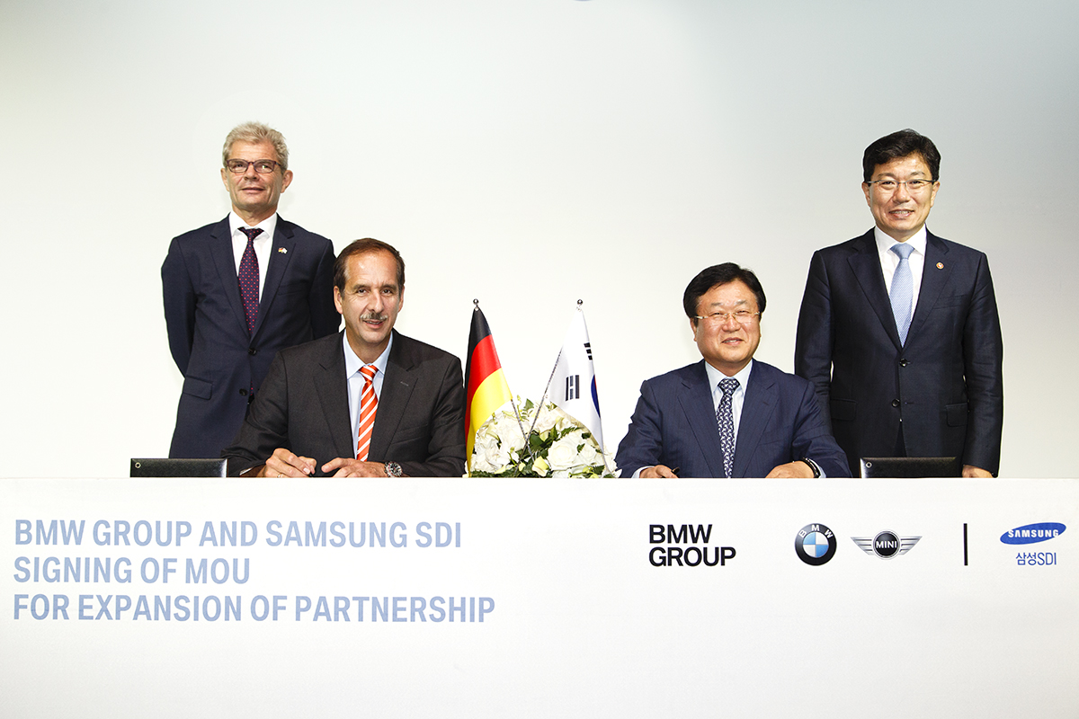 삼성SDI-BMW 전기차 배터리 MOU 체결식 5