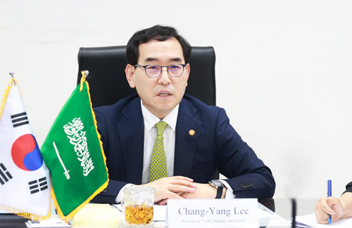 사우디아리비아 에너지부 장관 면담 1