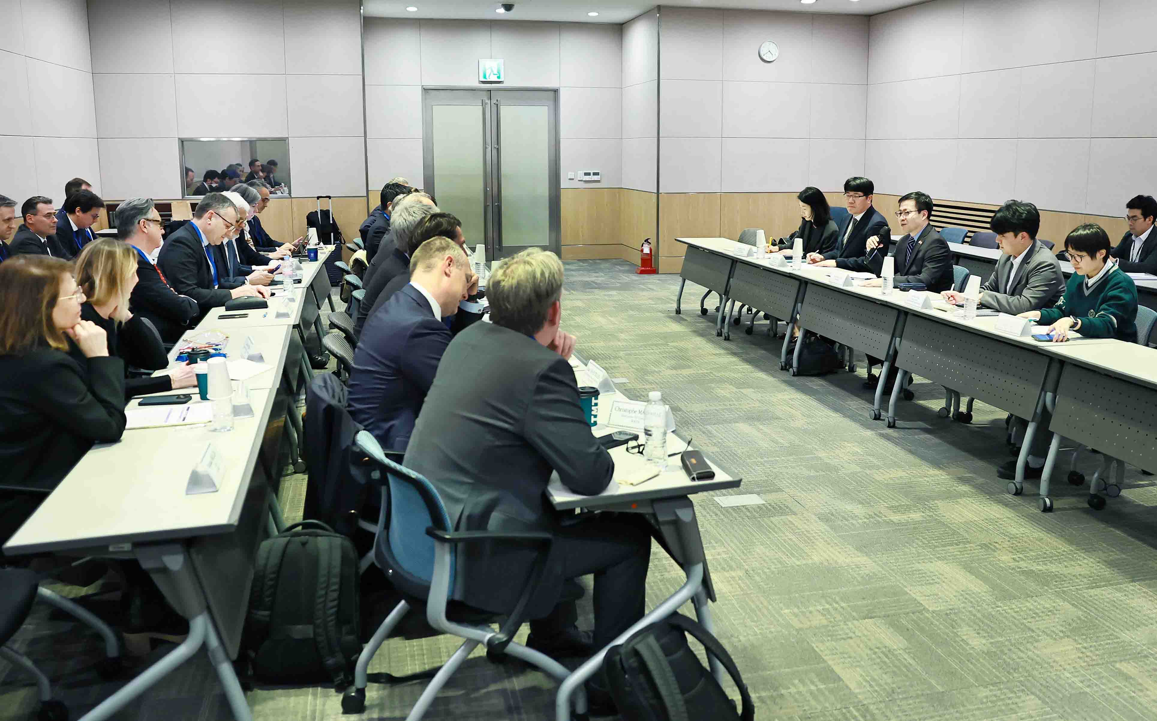 프랑스 경제단체 MEDEF 대표단 면담 1