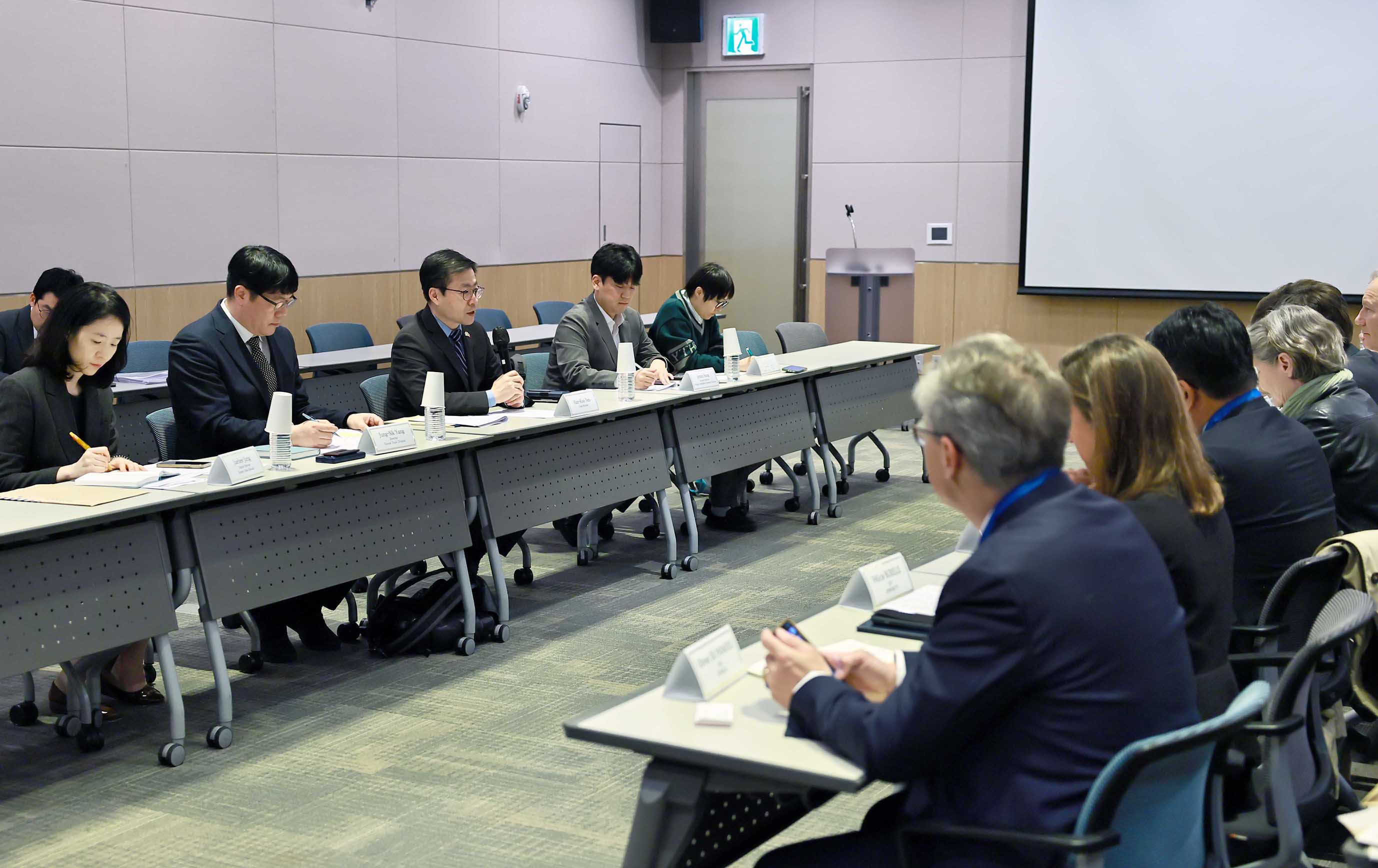 프랑스 경제단체 MEDEF 대표단 면담 6