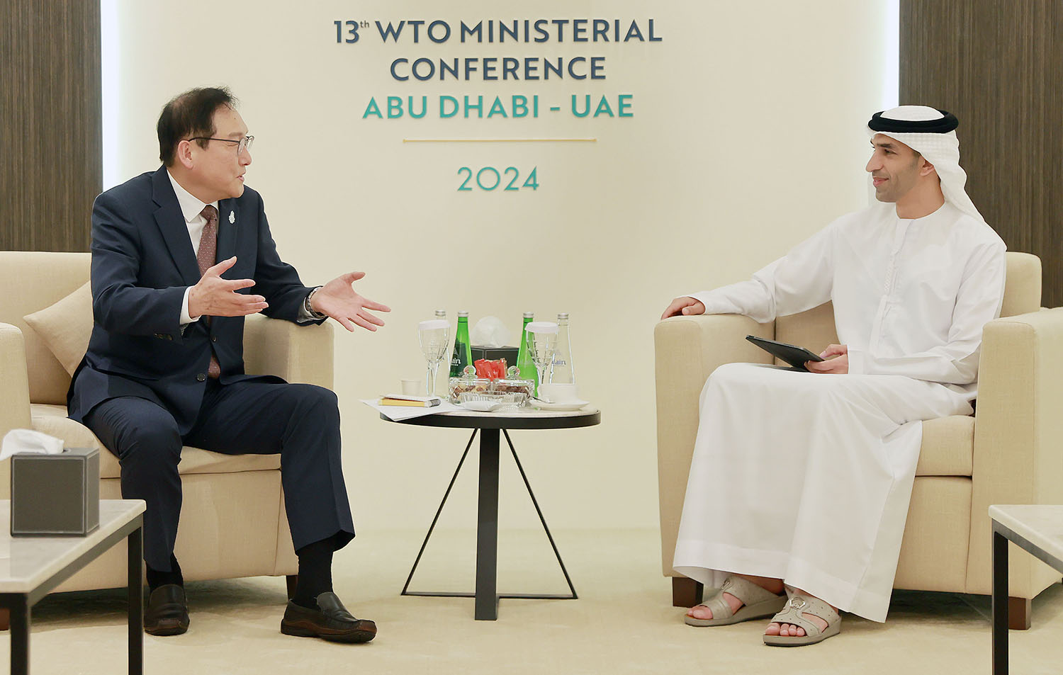 아랍에미리트(UAE) 대외무역 국무장관 면담 3