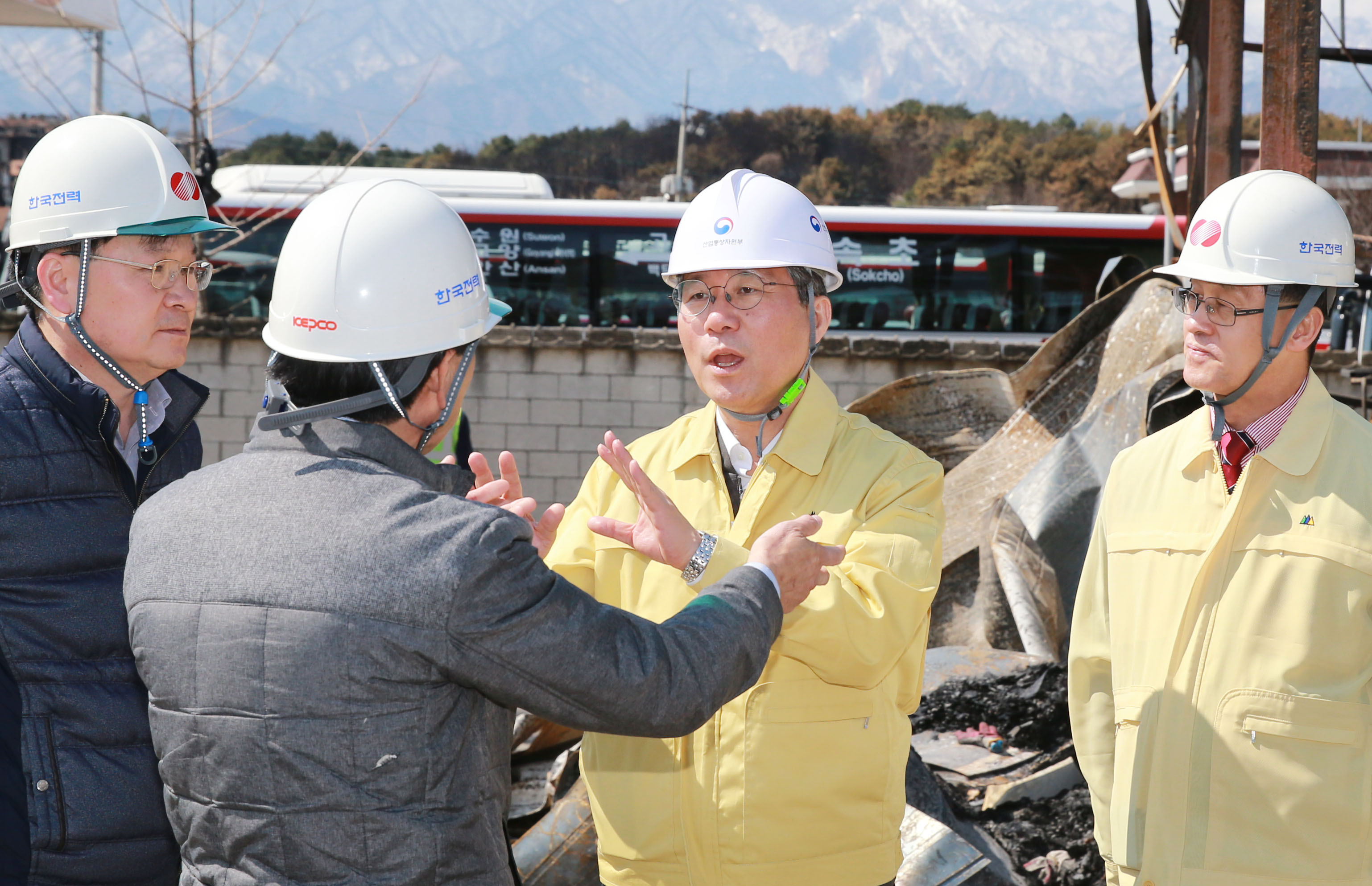 강원도 산불 피해지역 전력·가스시설 복구 현장방문 5