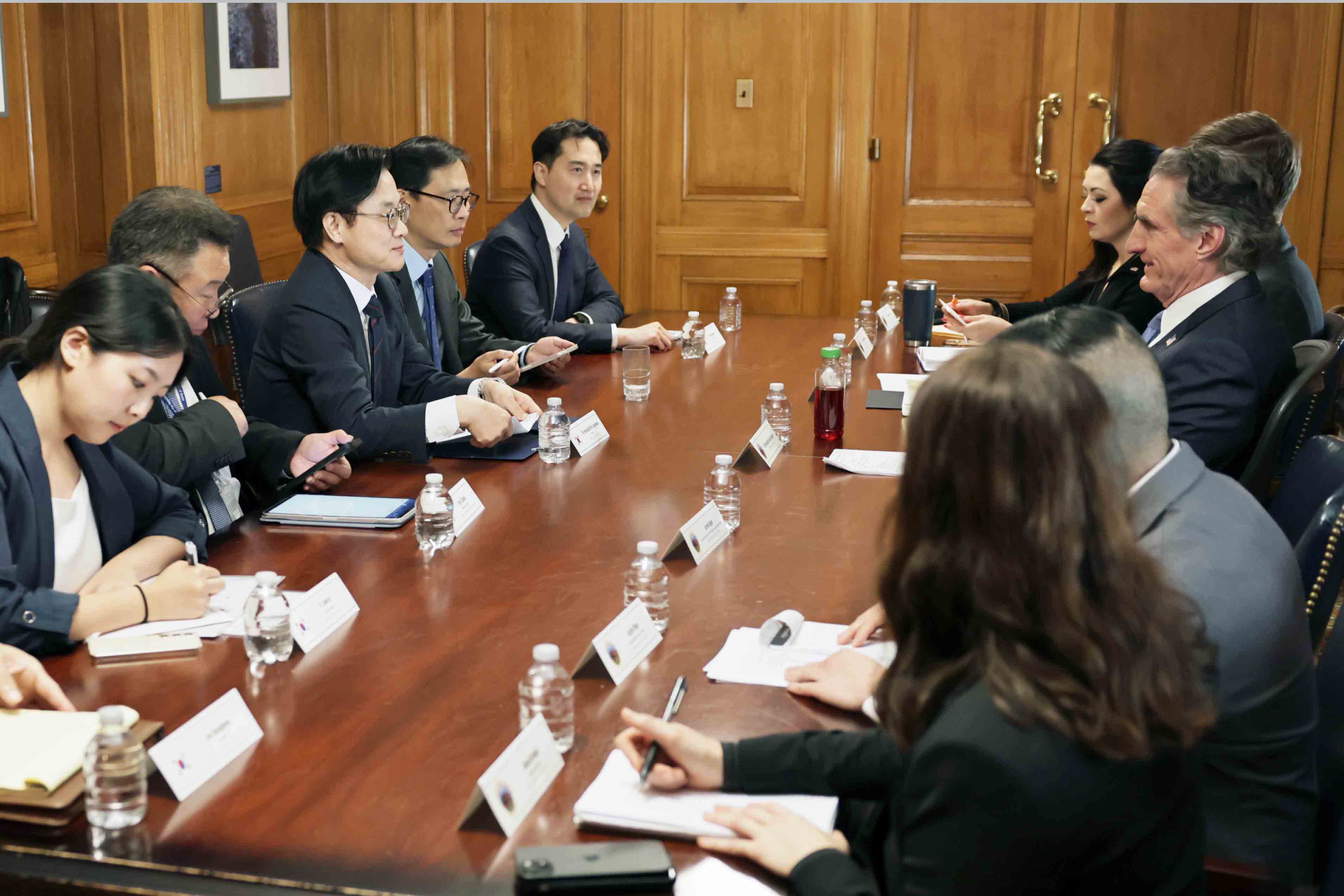 미국 백악관 국가에너지위원회 위원장 겸 내무부 장관 면담 3