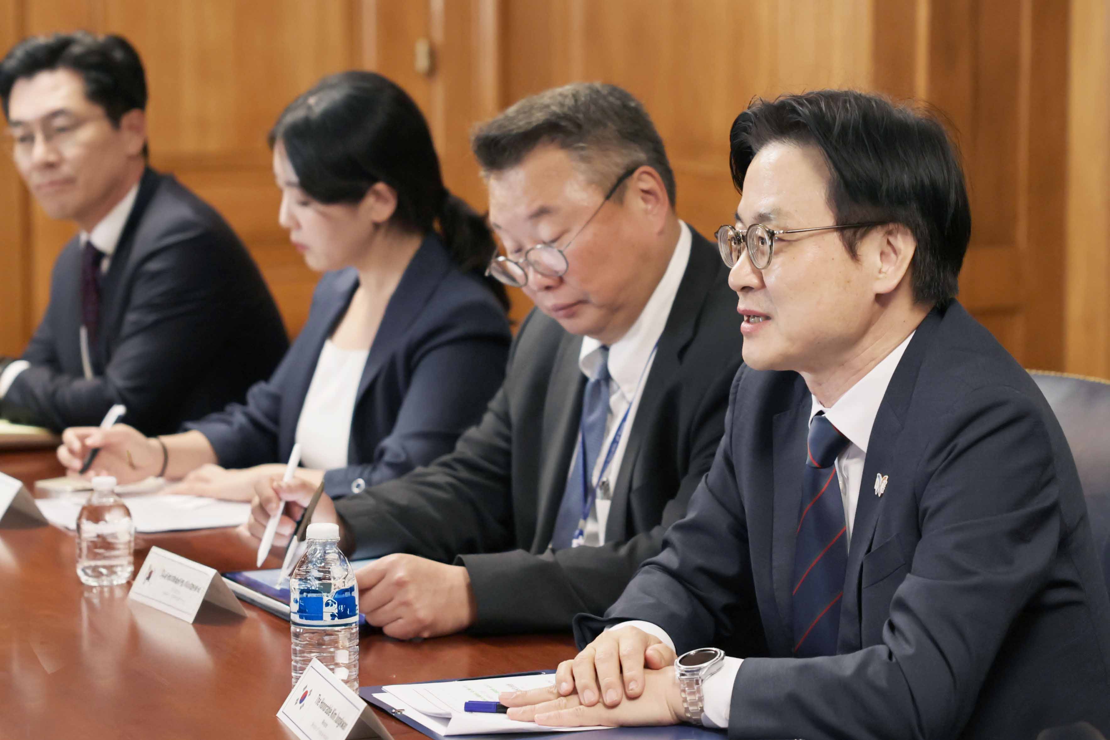 미국 백악관 국가에너지위원회 위원장 겸 내무부 장관 면담 2