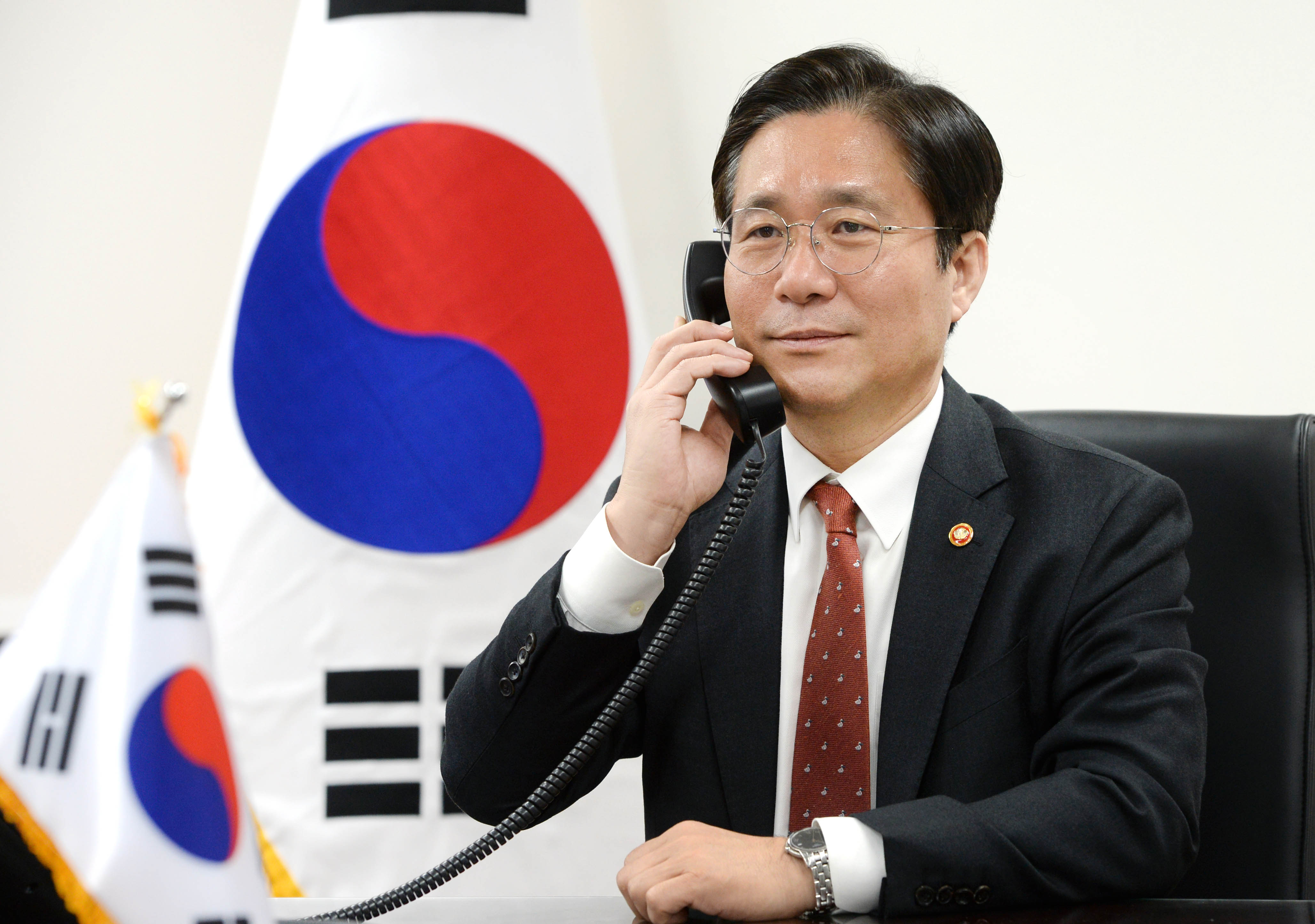 한-중국 상무장관 유선회의 2