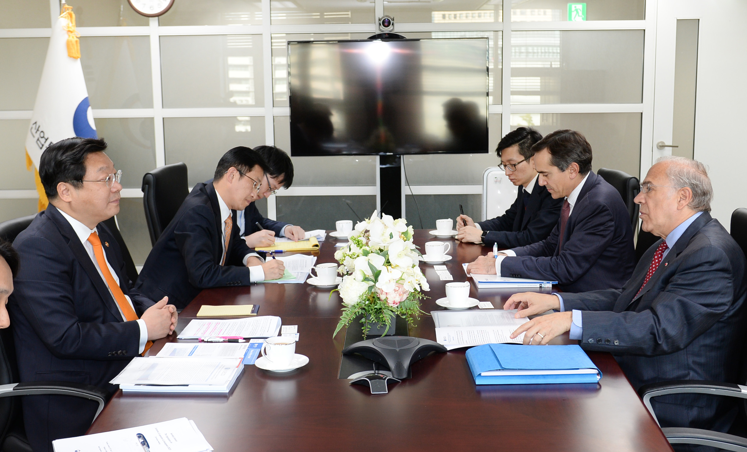 OECD 사무총장 면담 2