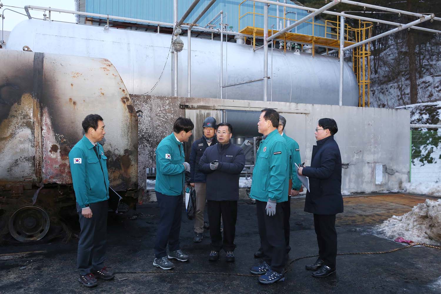 평창 LPG 충전소 가스누출 폭발사고 현장점검 5