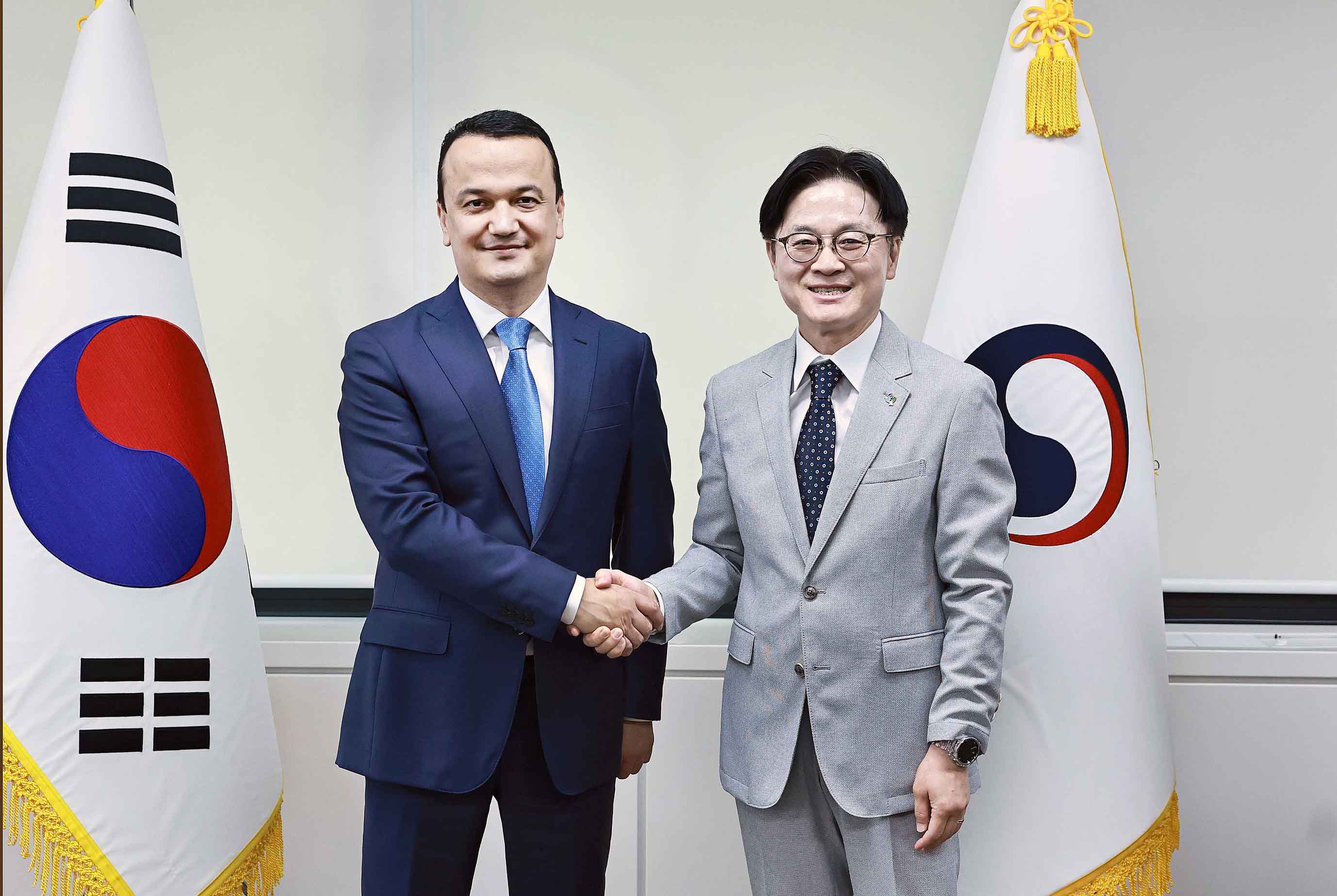 우즈베키스탄 투자산업통상부 장관 면담 1