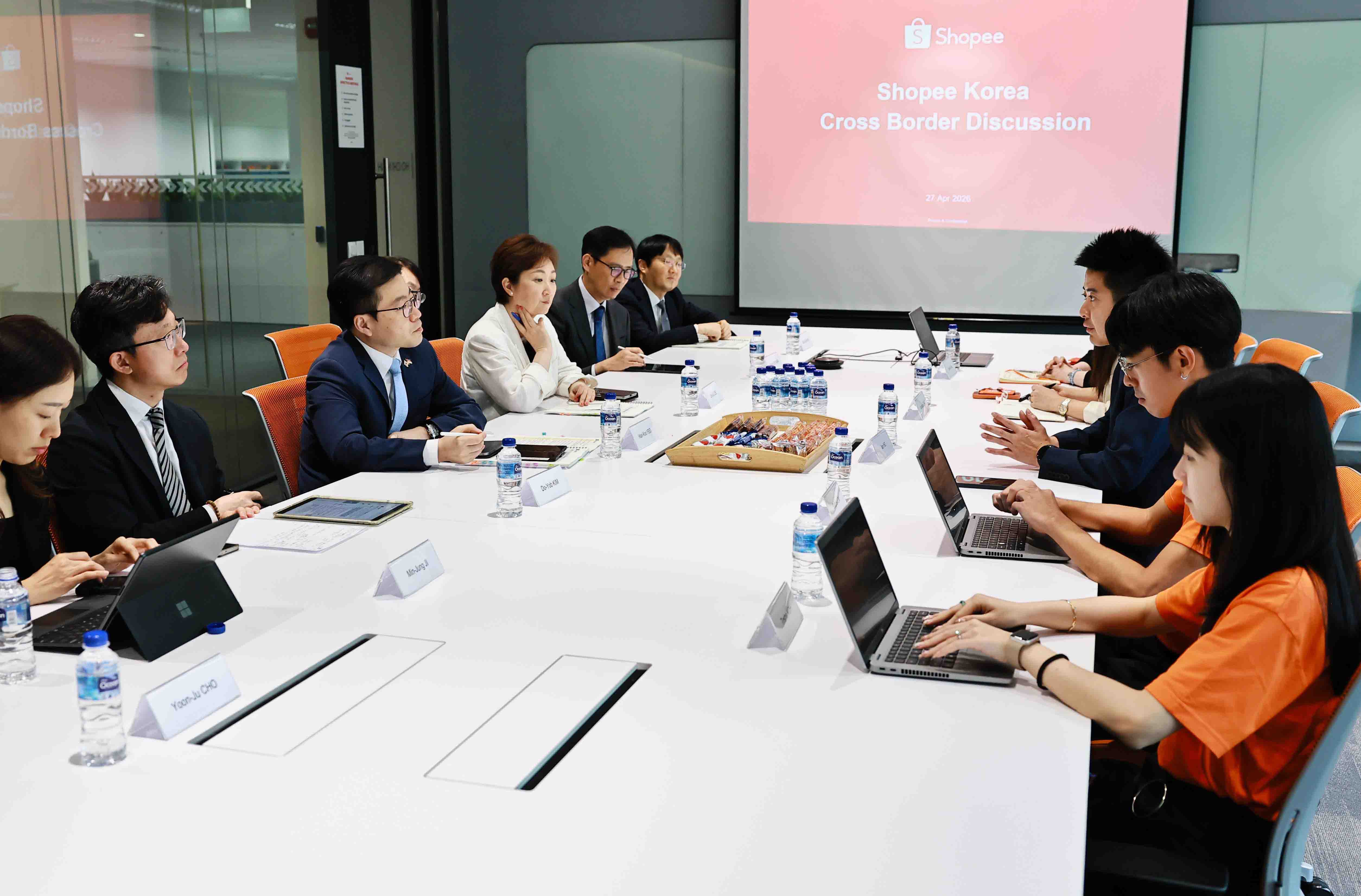 싱가포르 쇼피(Shopee)社 부회장 면담 3