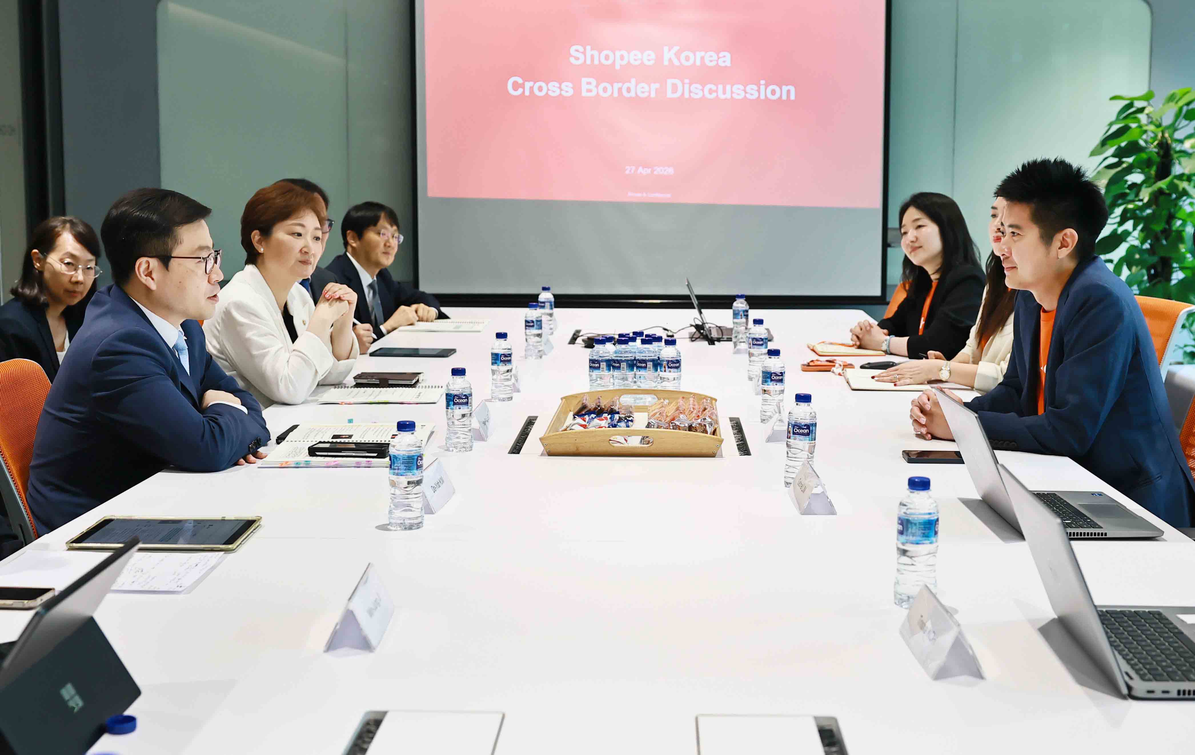 싱가포르 쇼피(Shopee)社 부회장 면담 1