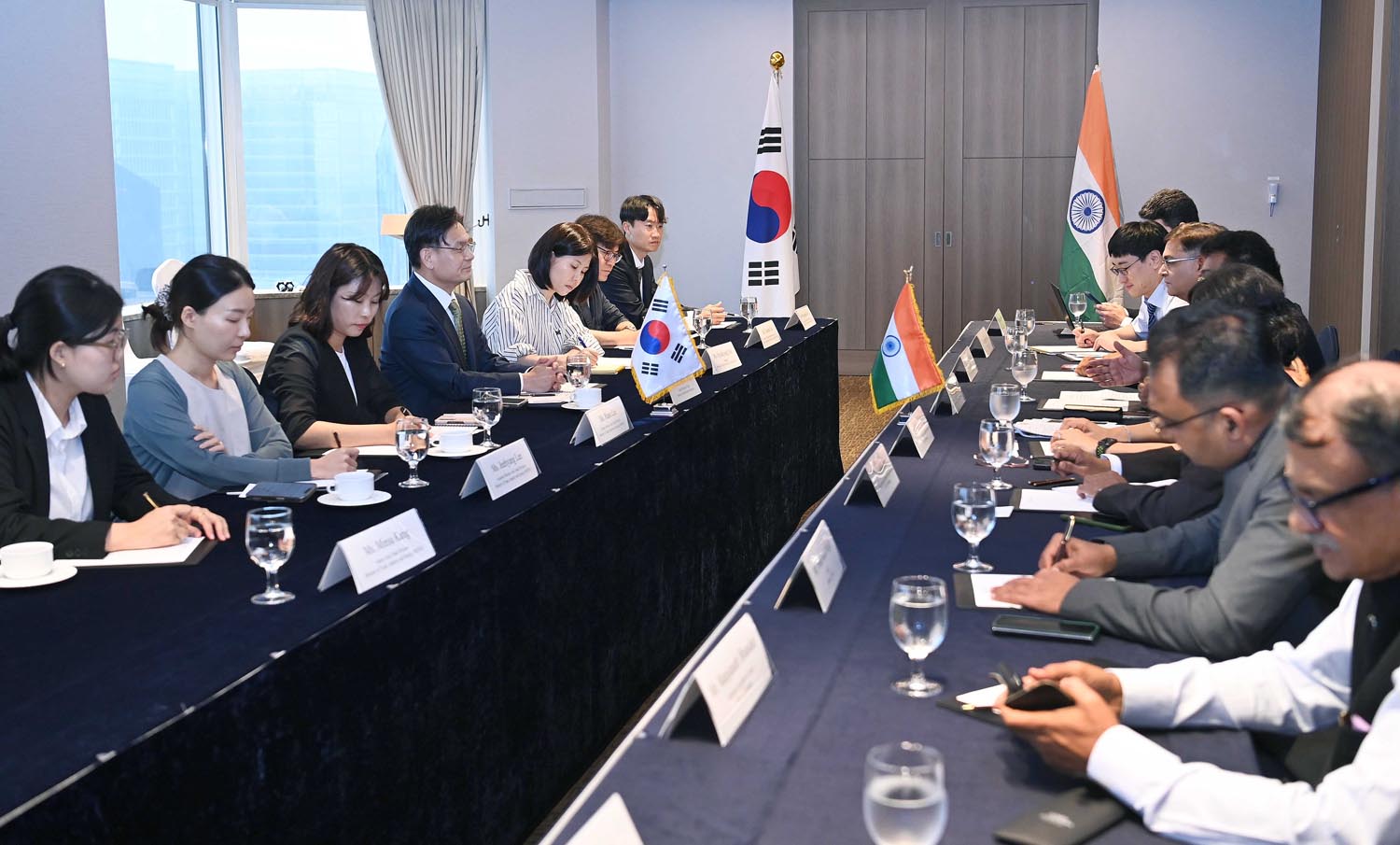 인도 카르나타카州 산업부 장관 면담 5