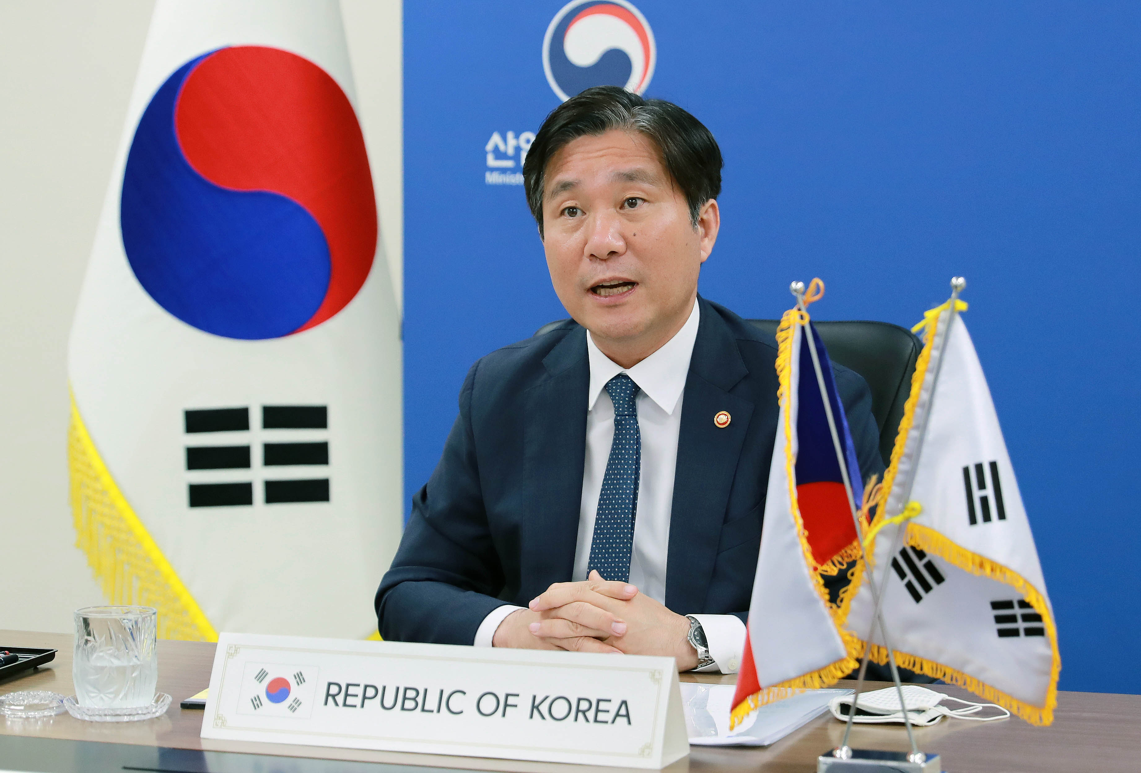 체코 산업통상부 장관 화상면담 2
