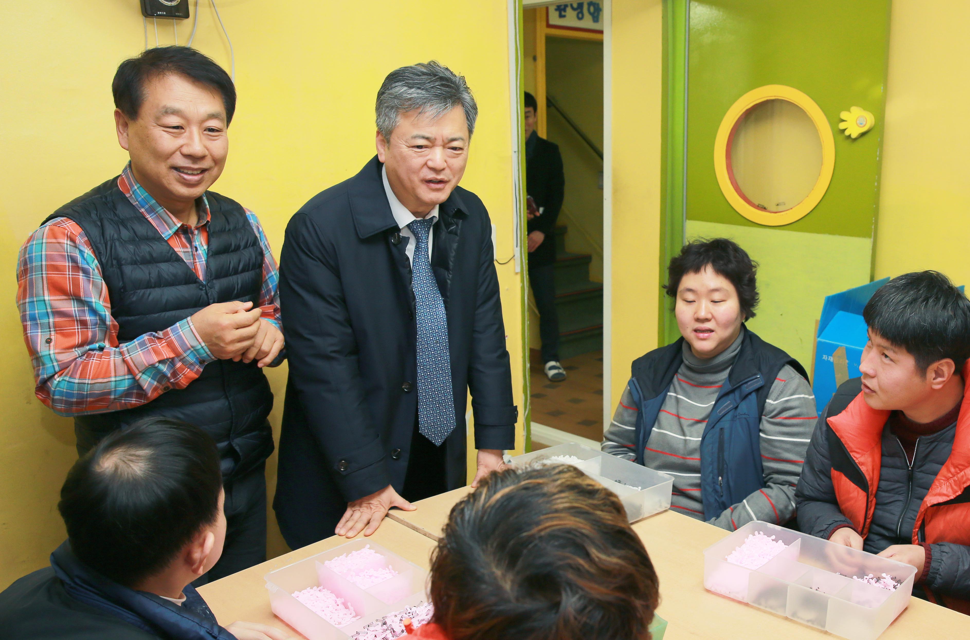 사회복지시설인 사랑손 보호작업장 방문 2