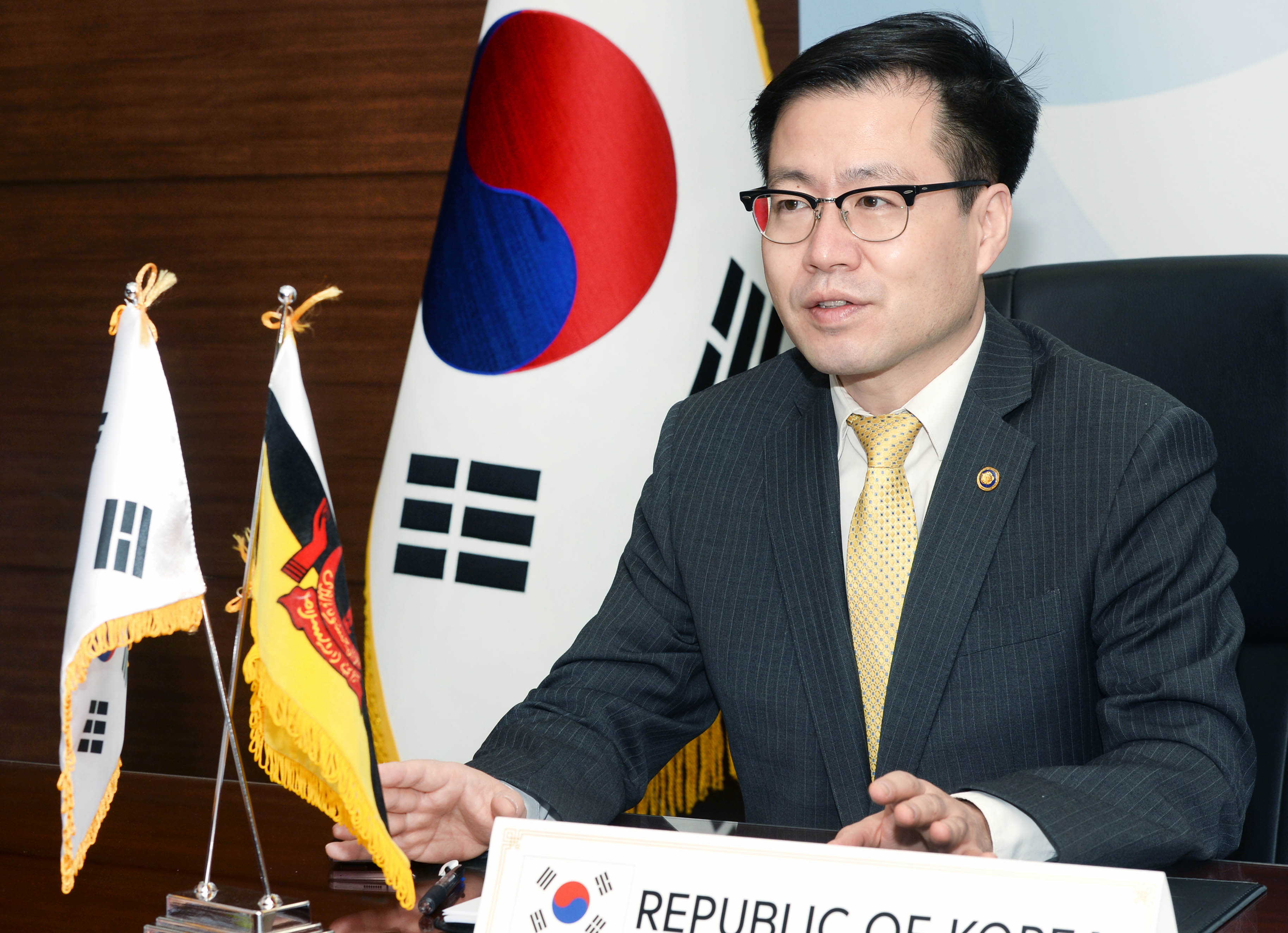 브루나이 재정경제부 제2장관 화상회담 2