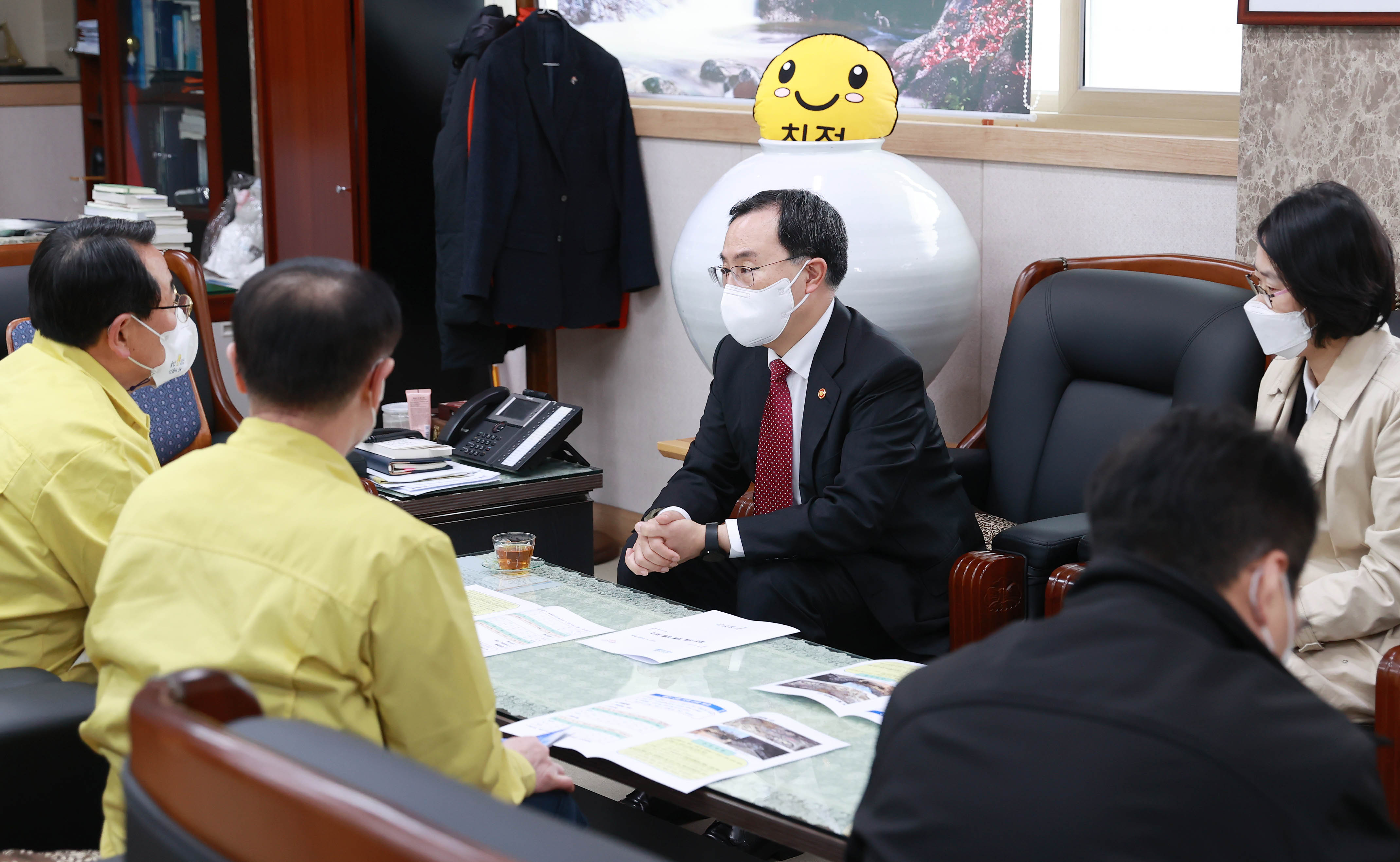 울진군청 격려 방문 4