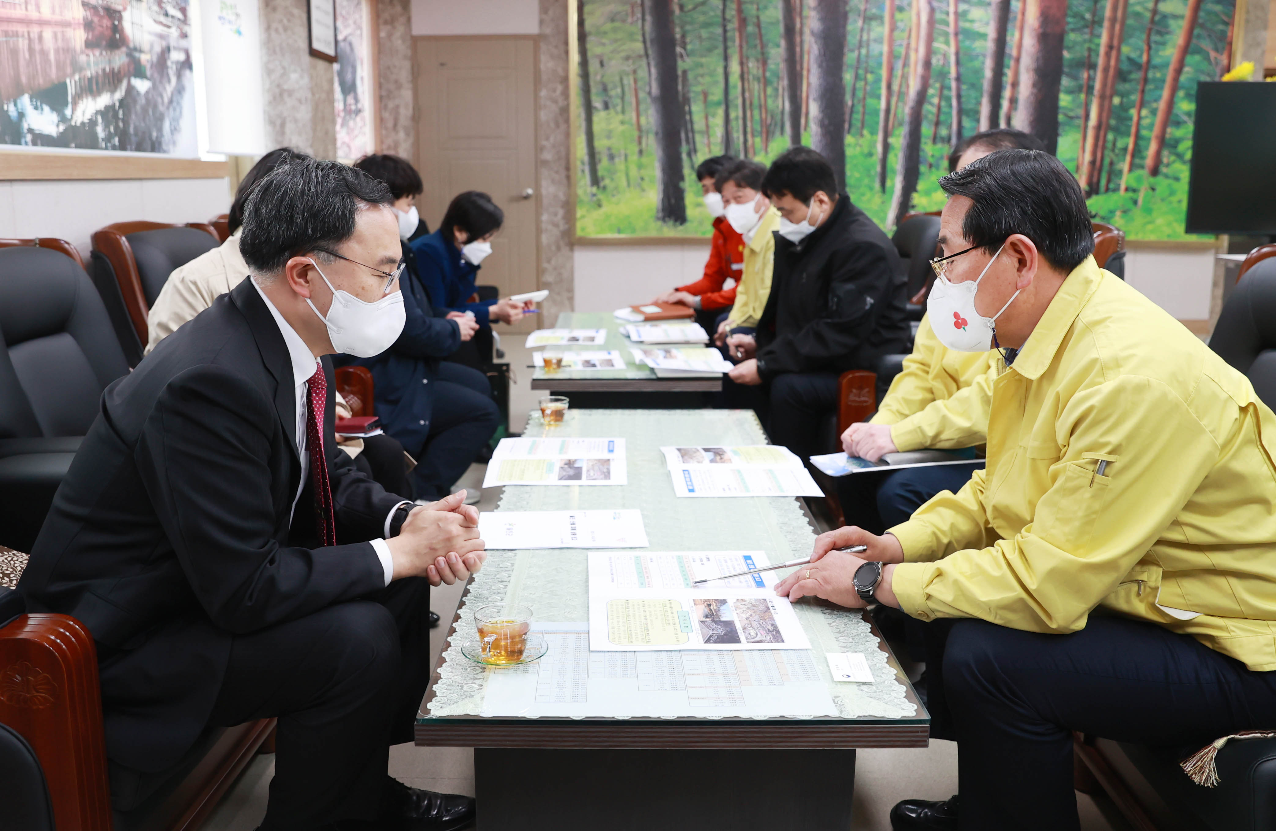 울진군청 격려 방문 3