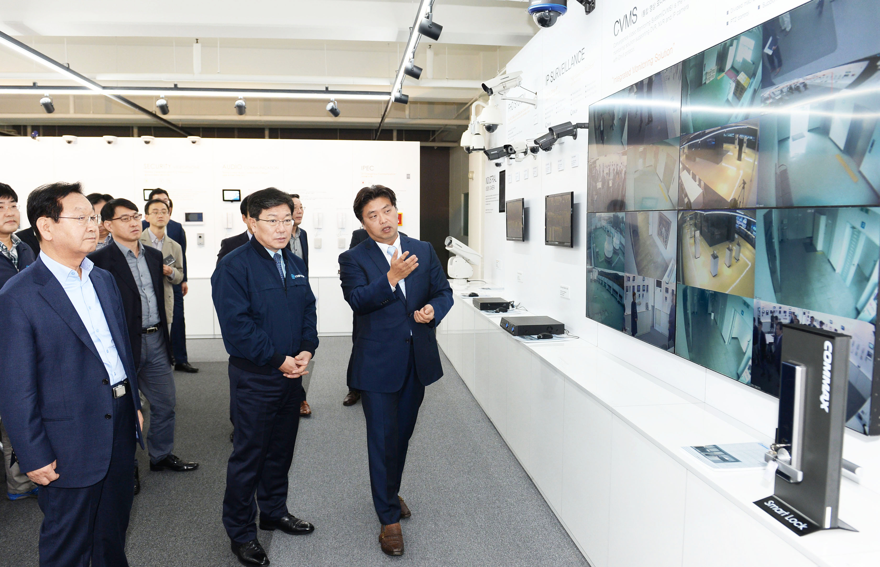 IoT 시스템 선도기업인 (주)코맥스 현장방문 2